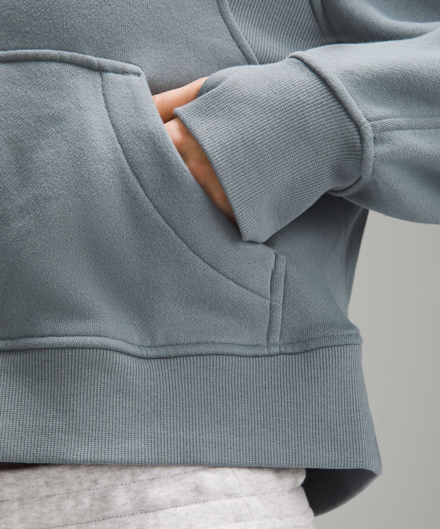 Scuba Oversized Half-Zip Hoodie