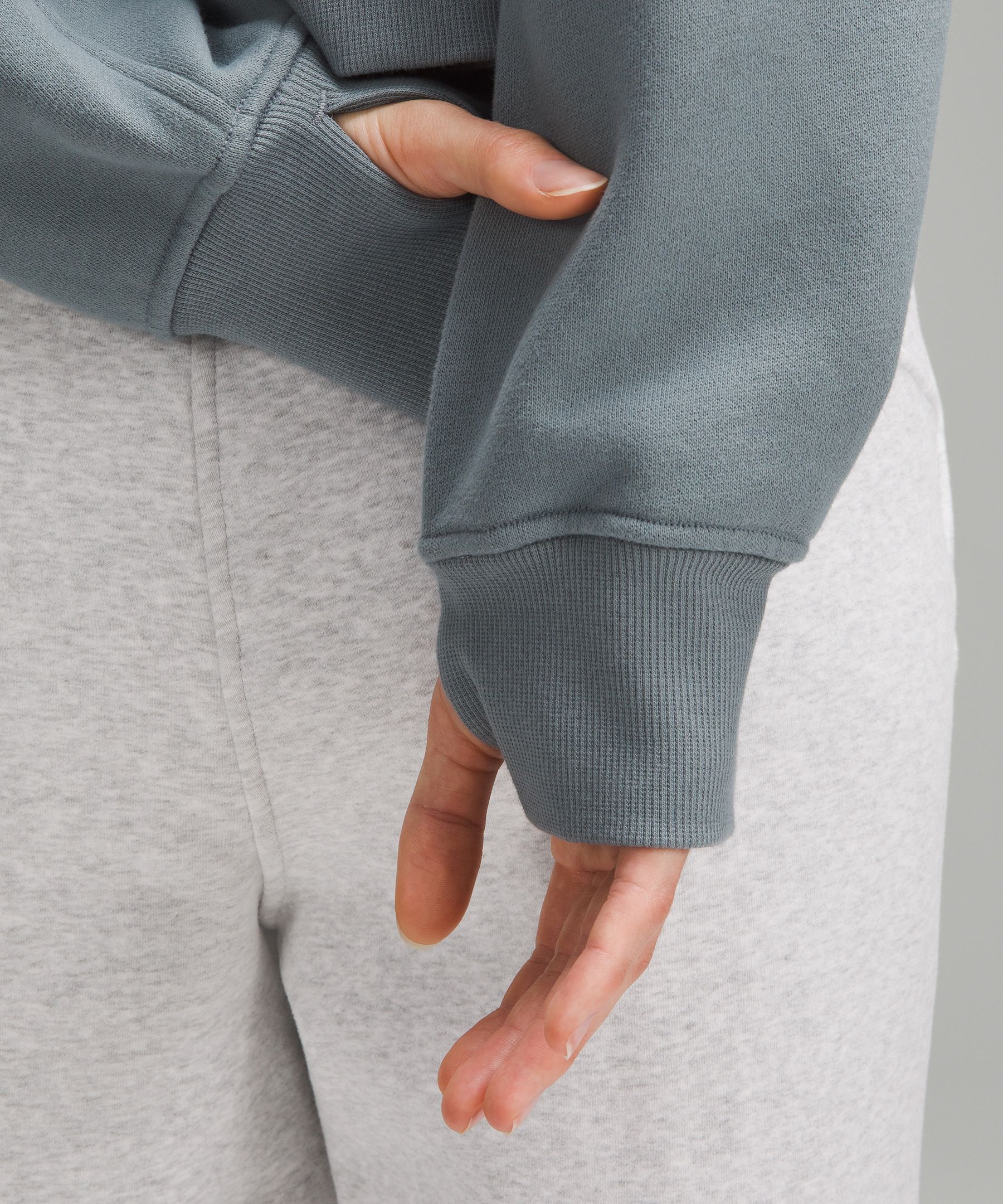 Scuba Oversized Half-Zip Hoodie