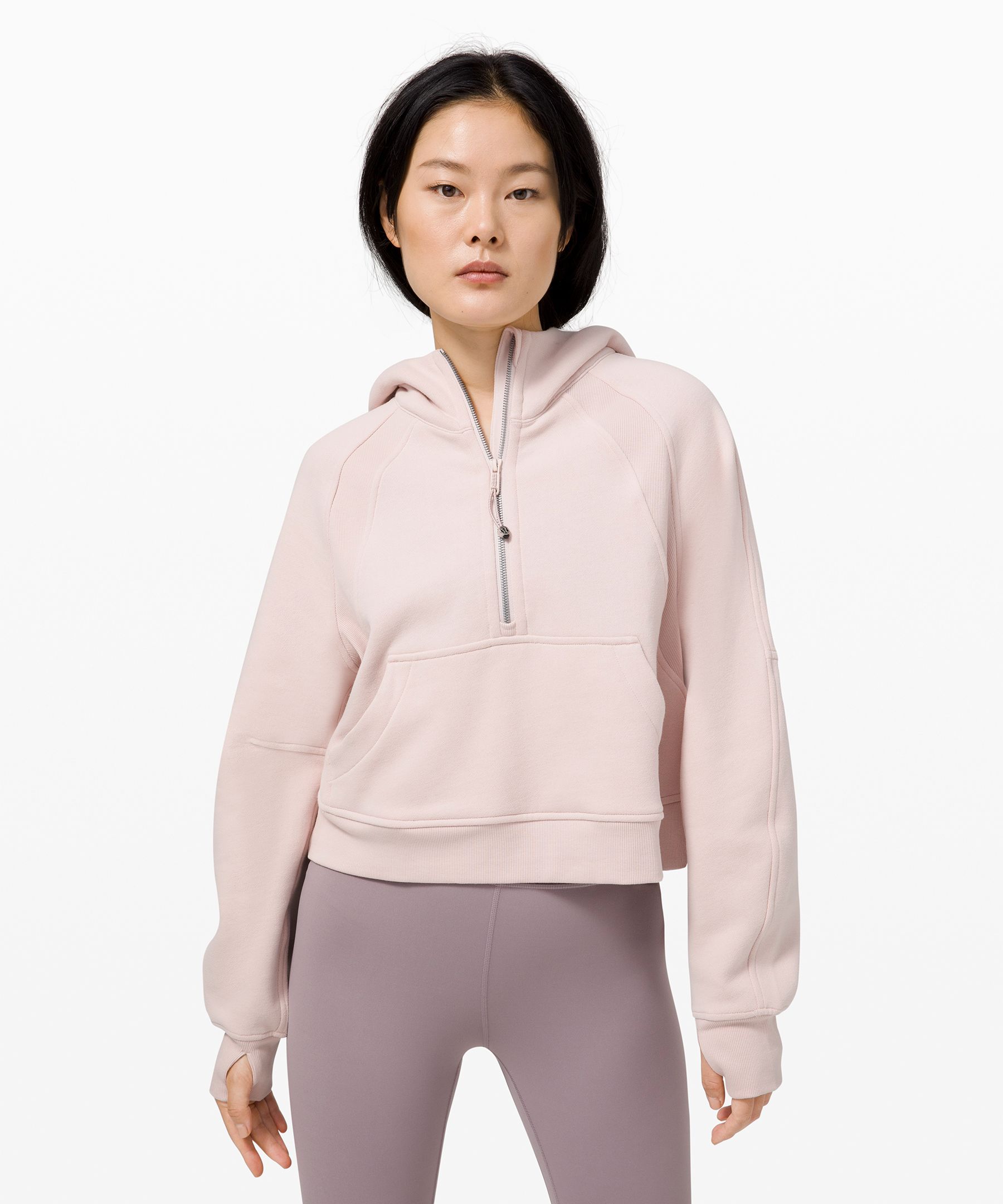 Lululemon Scuba Oversized Half-zip Hoodie In Pastel Blue | ModeSens