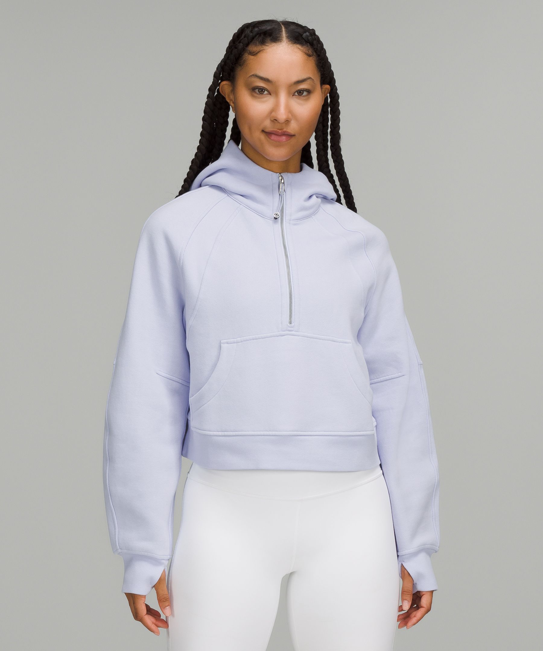 Scuba Oversized Half-Zip Hoodie