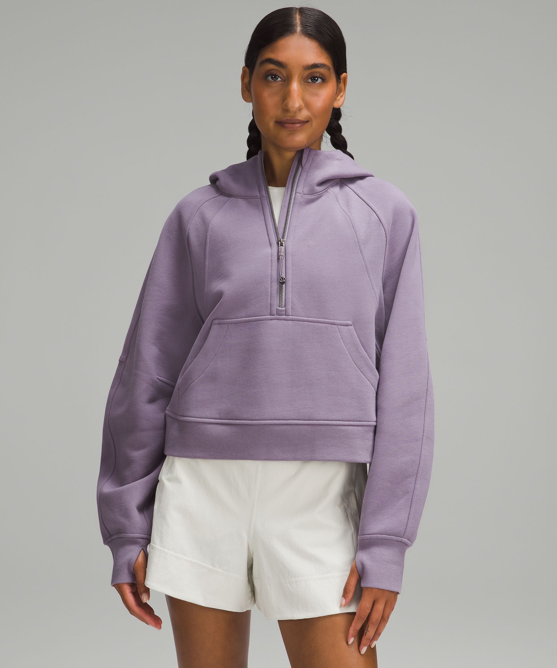 Scuba Funnel Neck cotton-blend sweatshirt