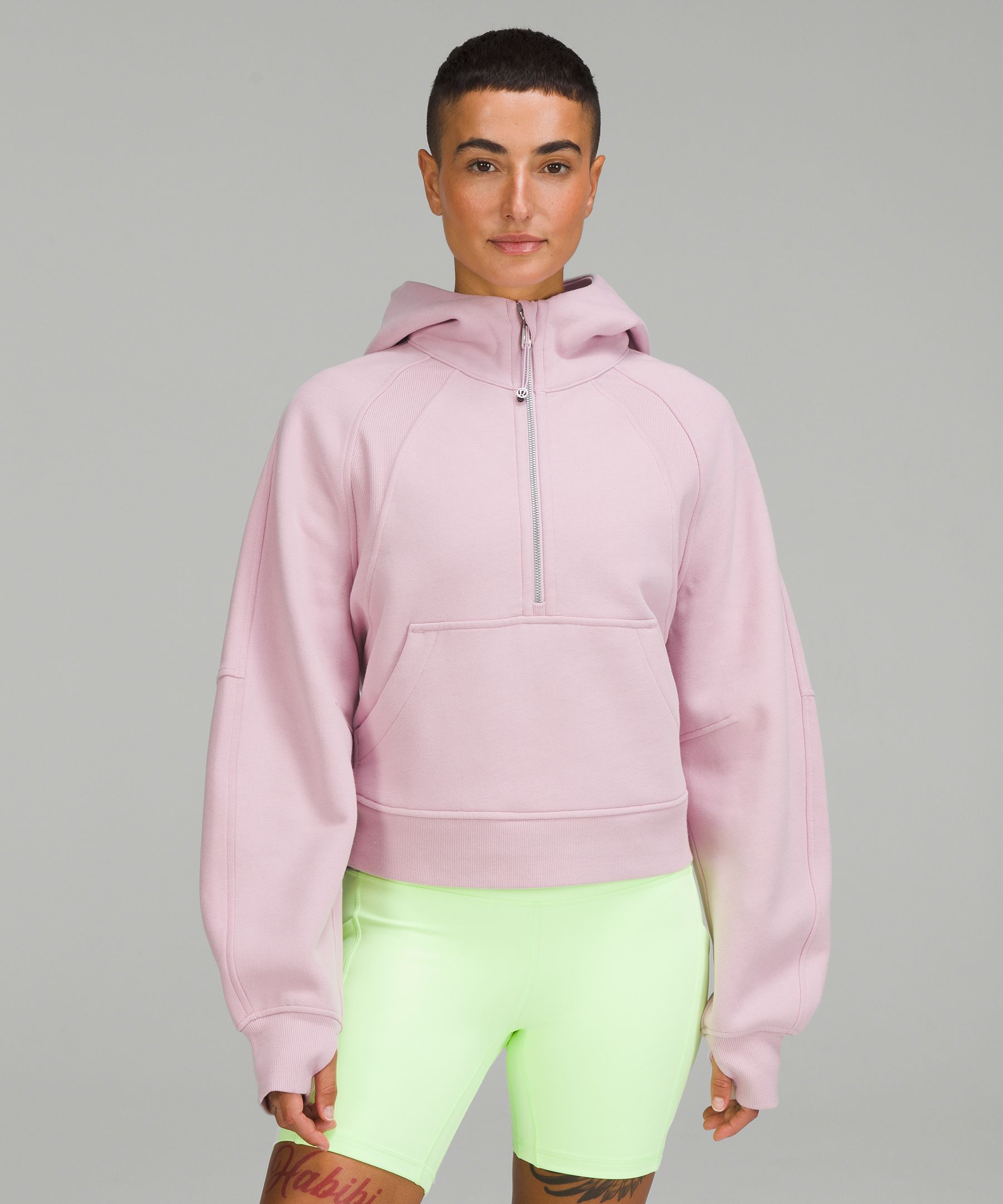 Lululemon Scuba Oversized Half-Zip Hoodie - Moonlit Magenta - lulu