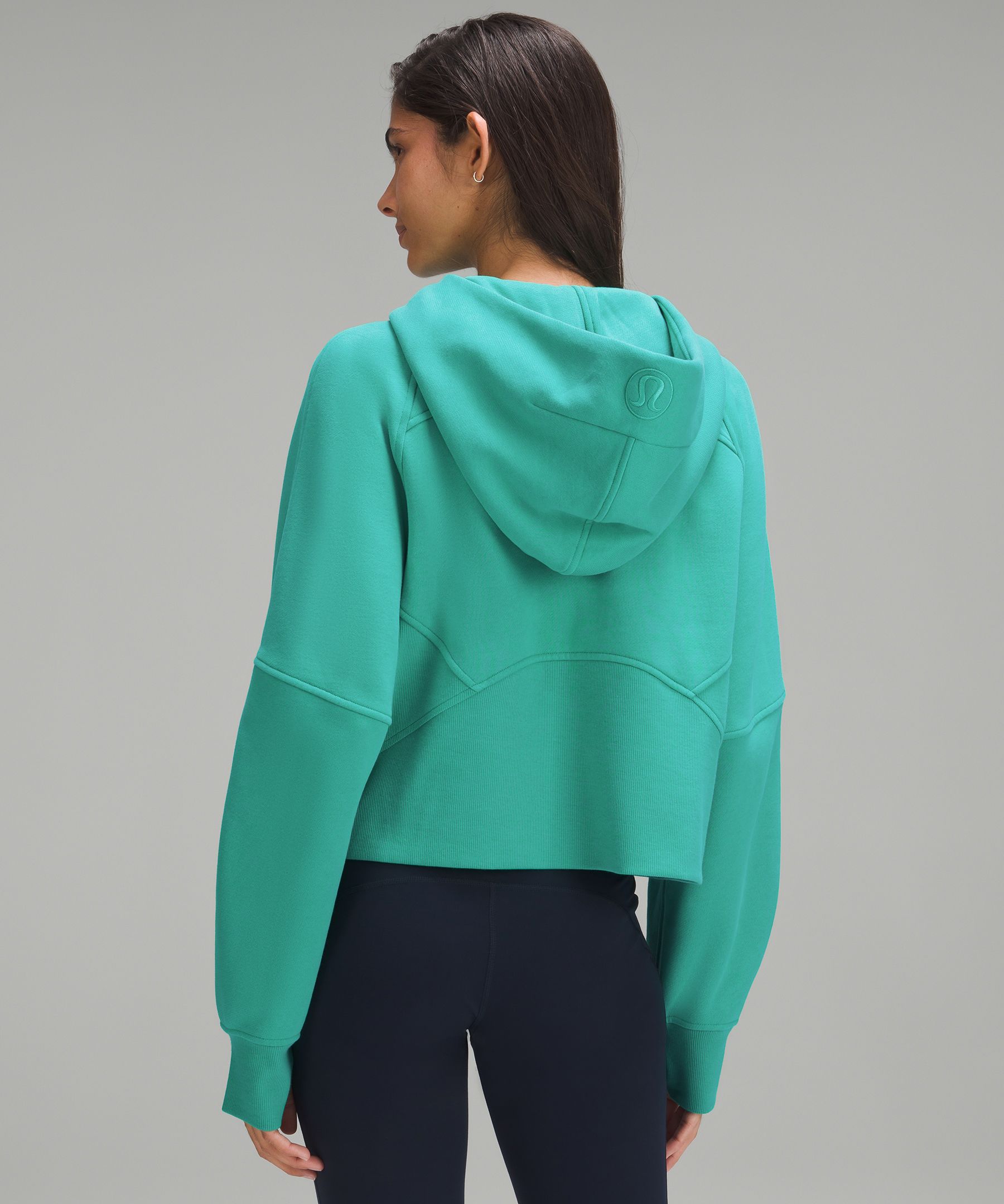 Blue Scuba Oversized Half Zip Lululemon