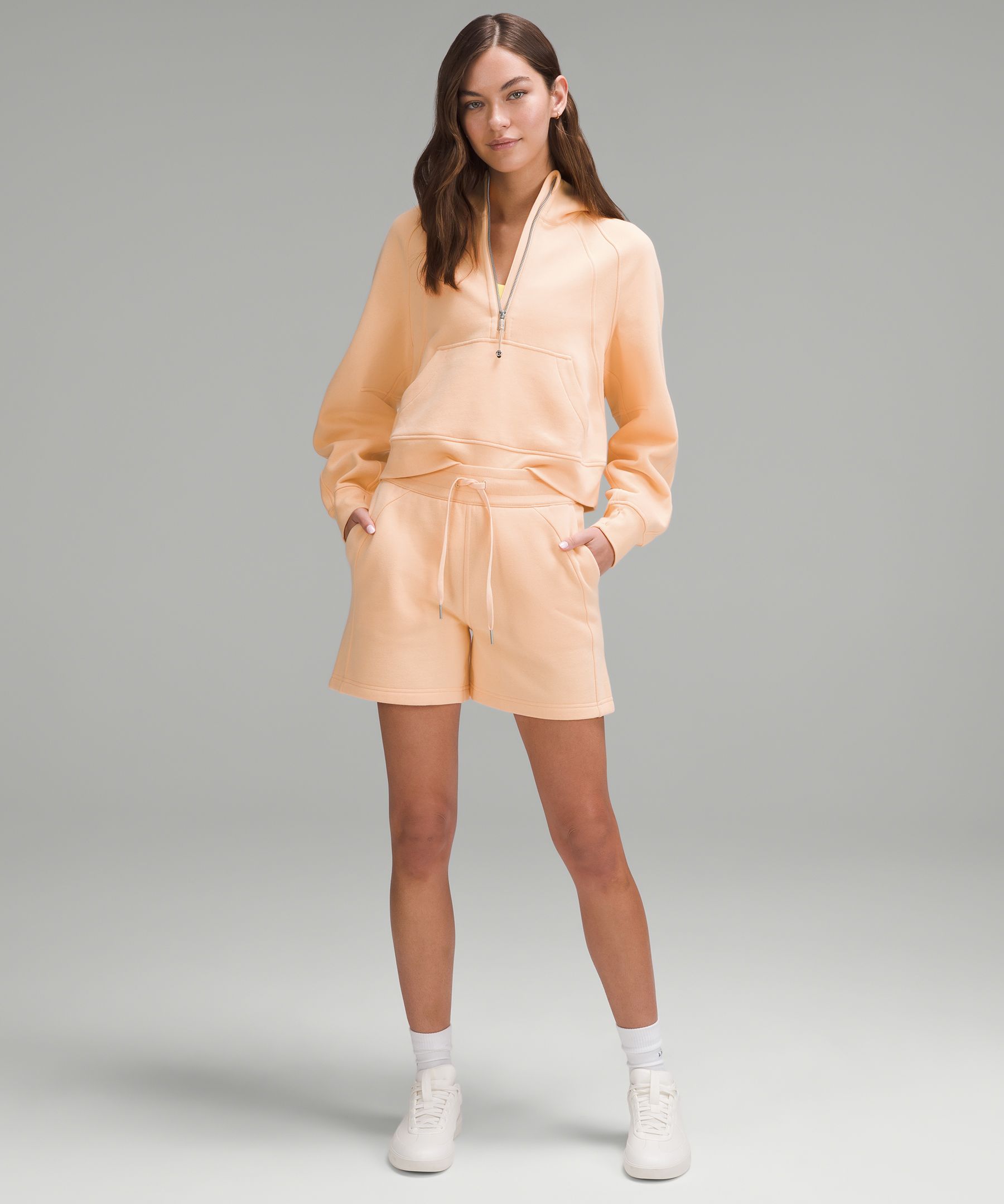 Scuba Oversized Half-Zip Hoodie