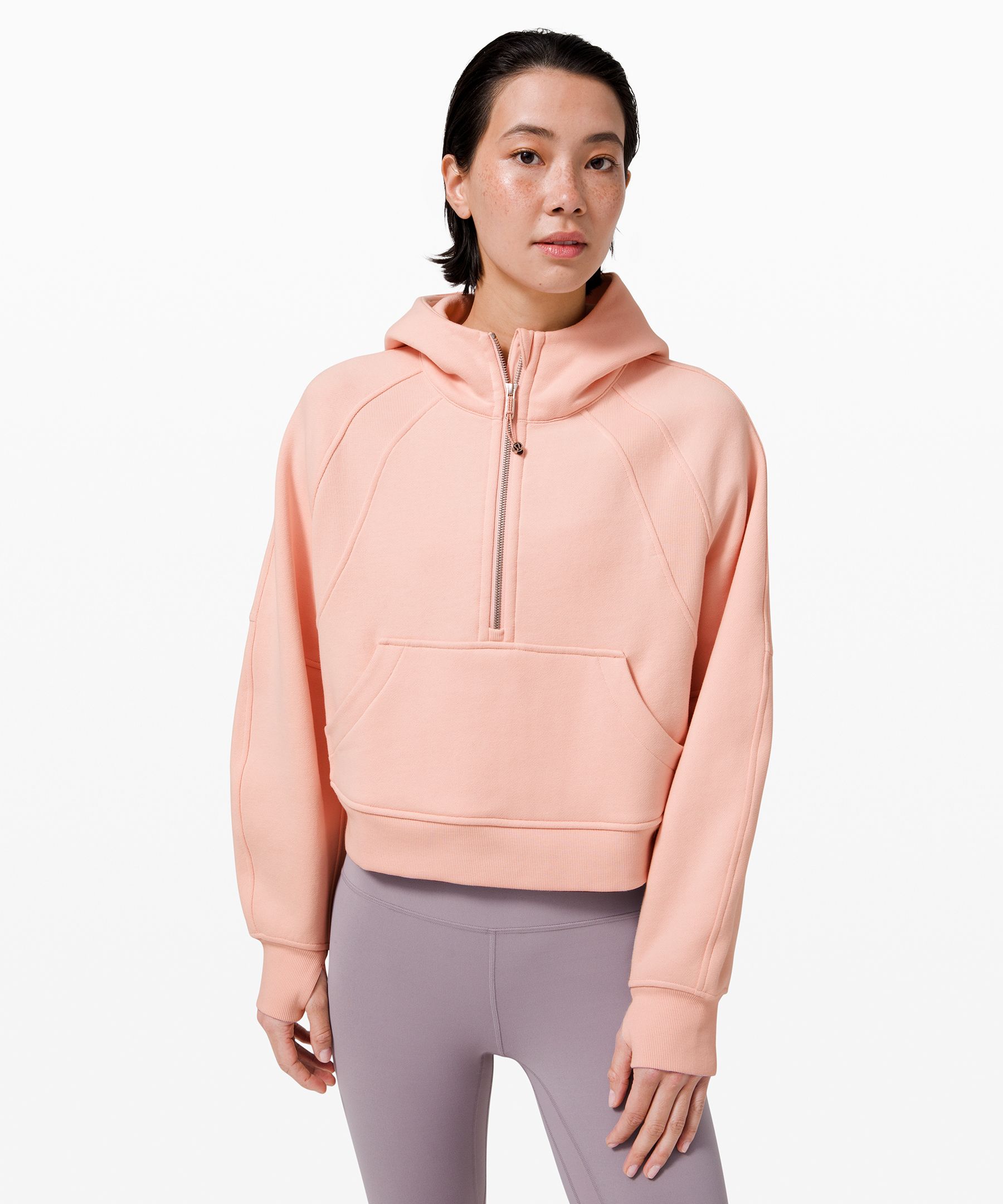 lululemon pink zip up