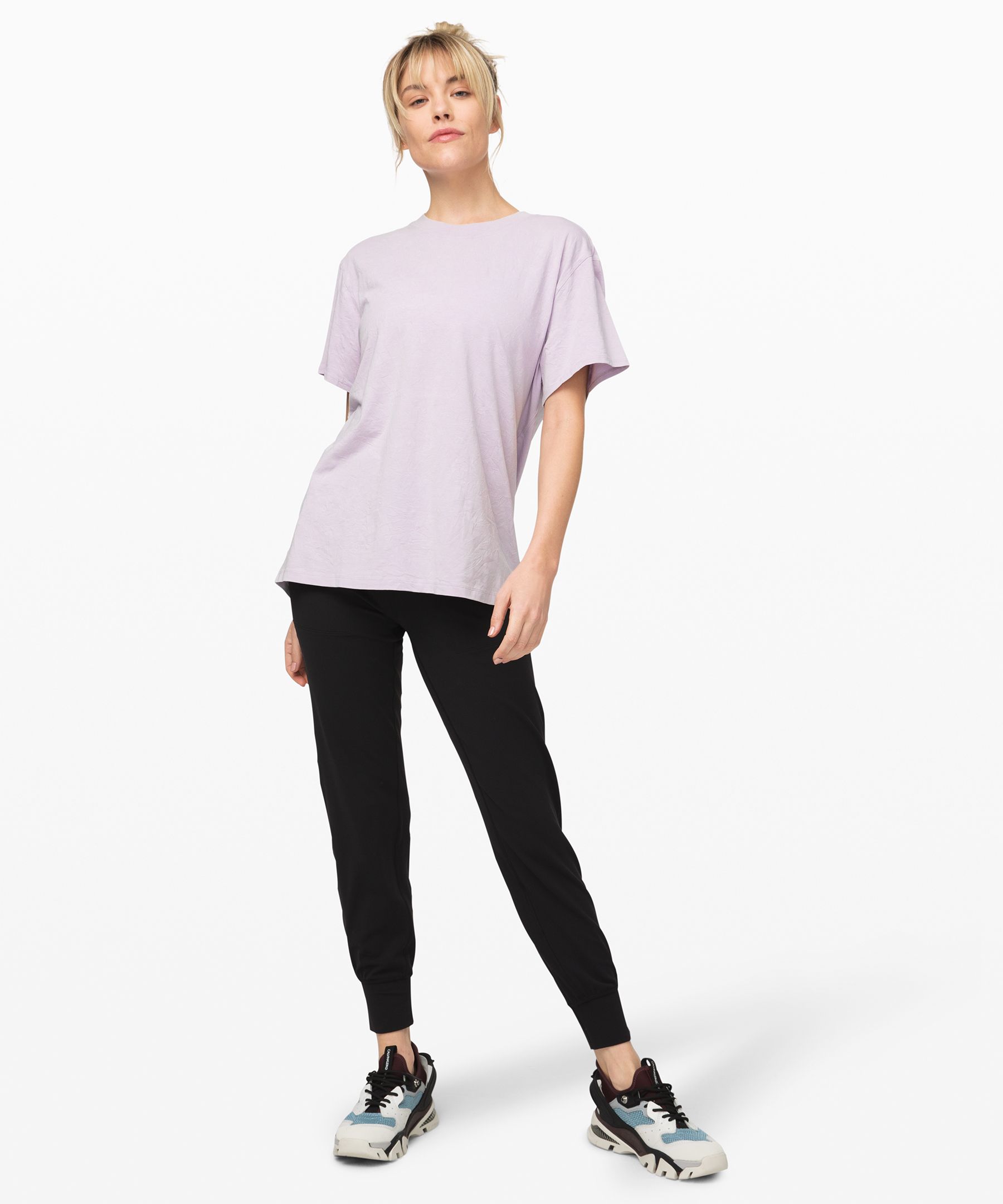 All Yours Boyfriend T-Shirt *Crop Waschung