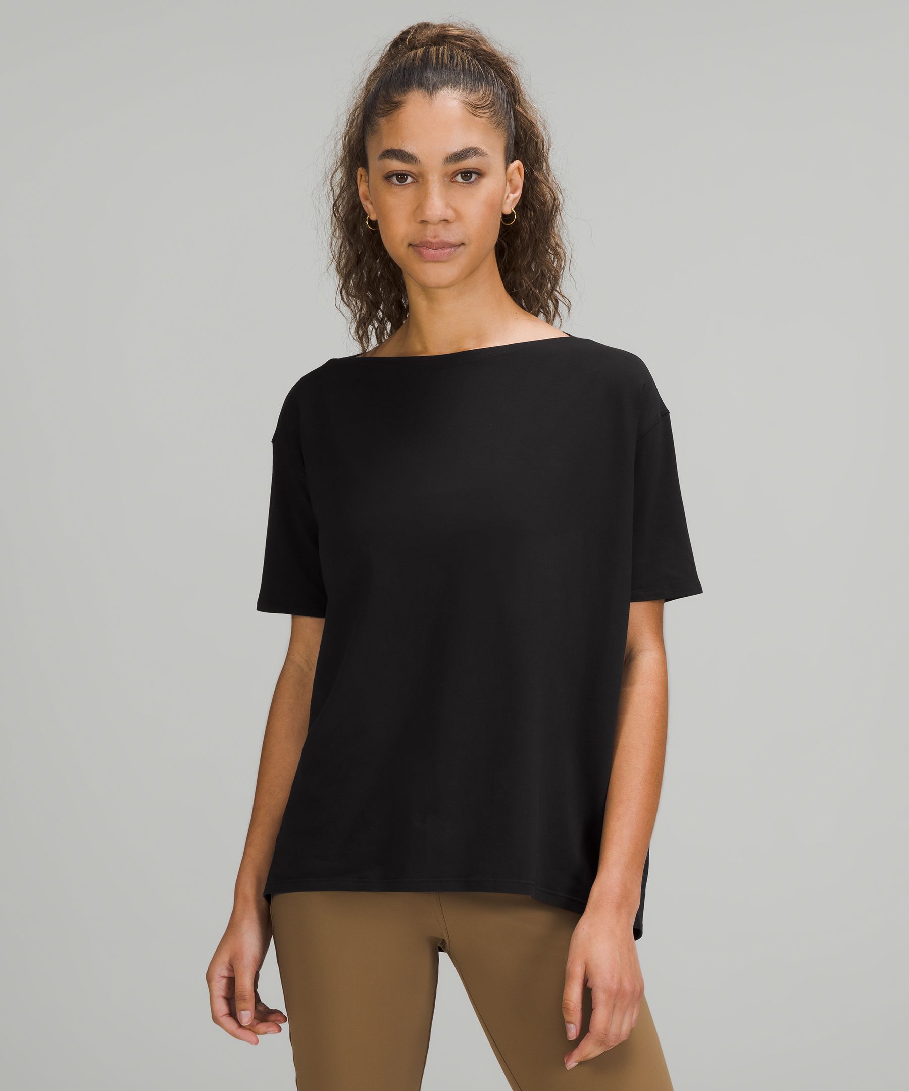 lululemon short sleeve sweatshirt