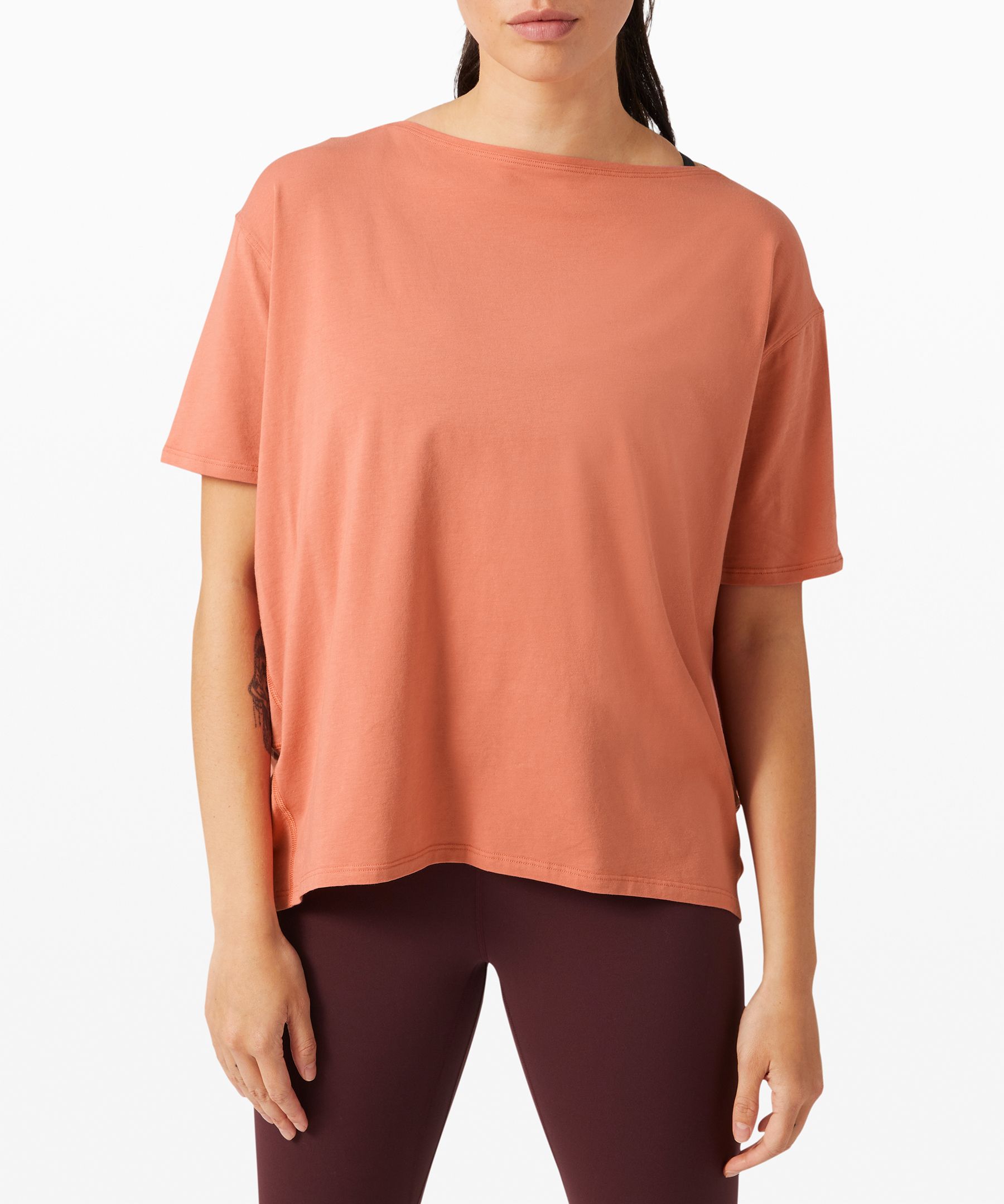 Lululemon Back in Action Short Sleeve T-Shirt *Nulu - Pastel Blue