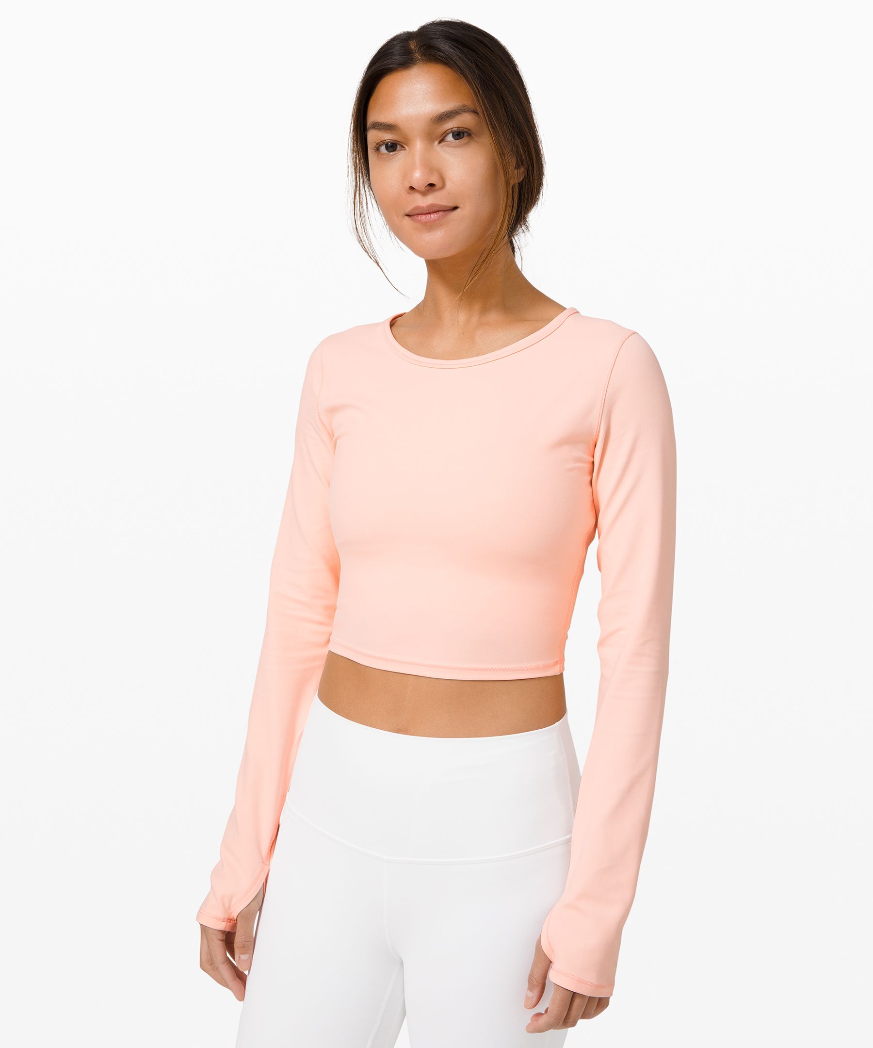 lululemon cropped long sleeve