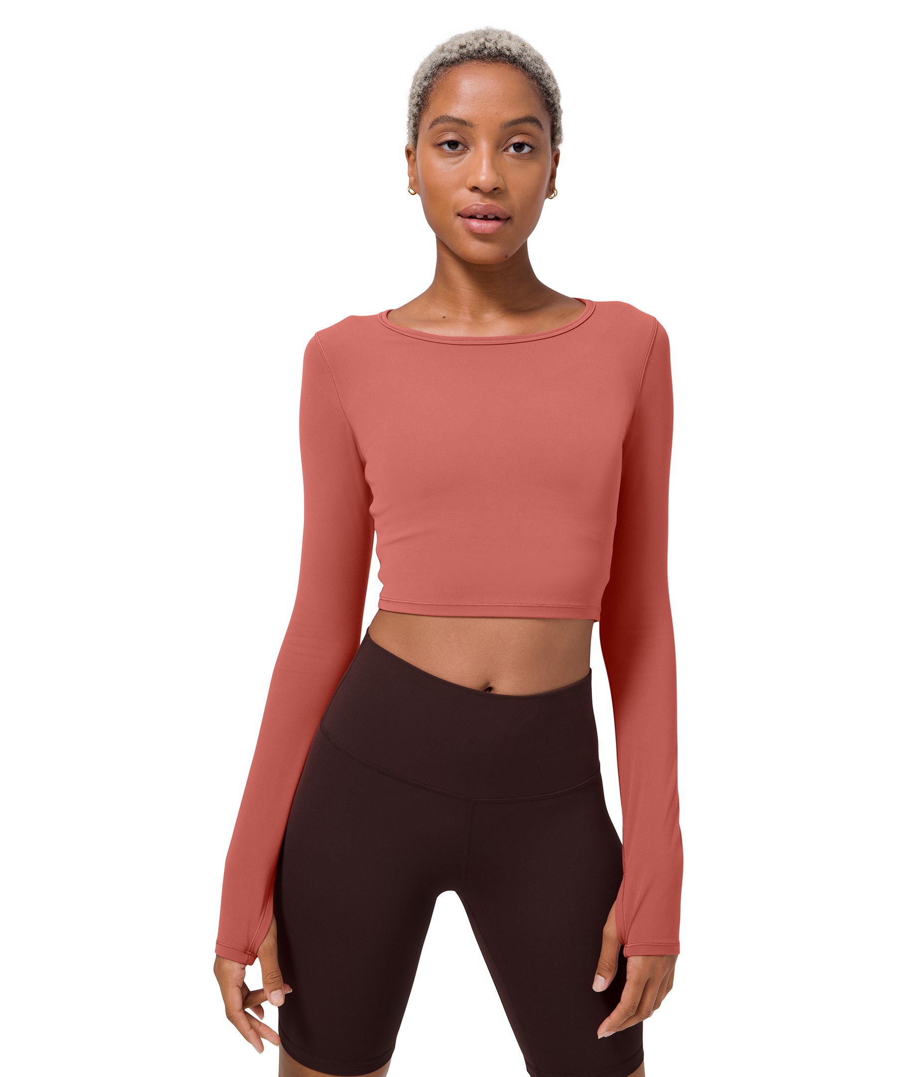 lululemon crop long sleeve