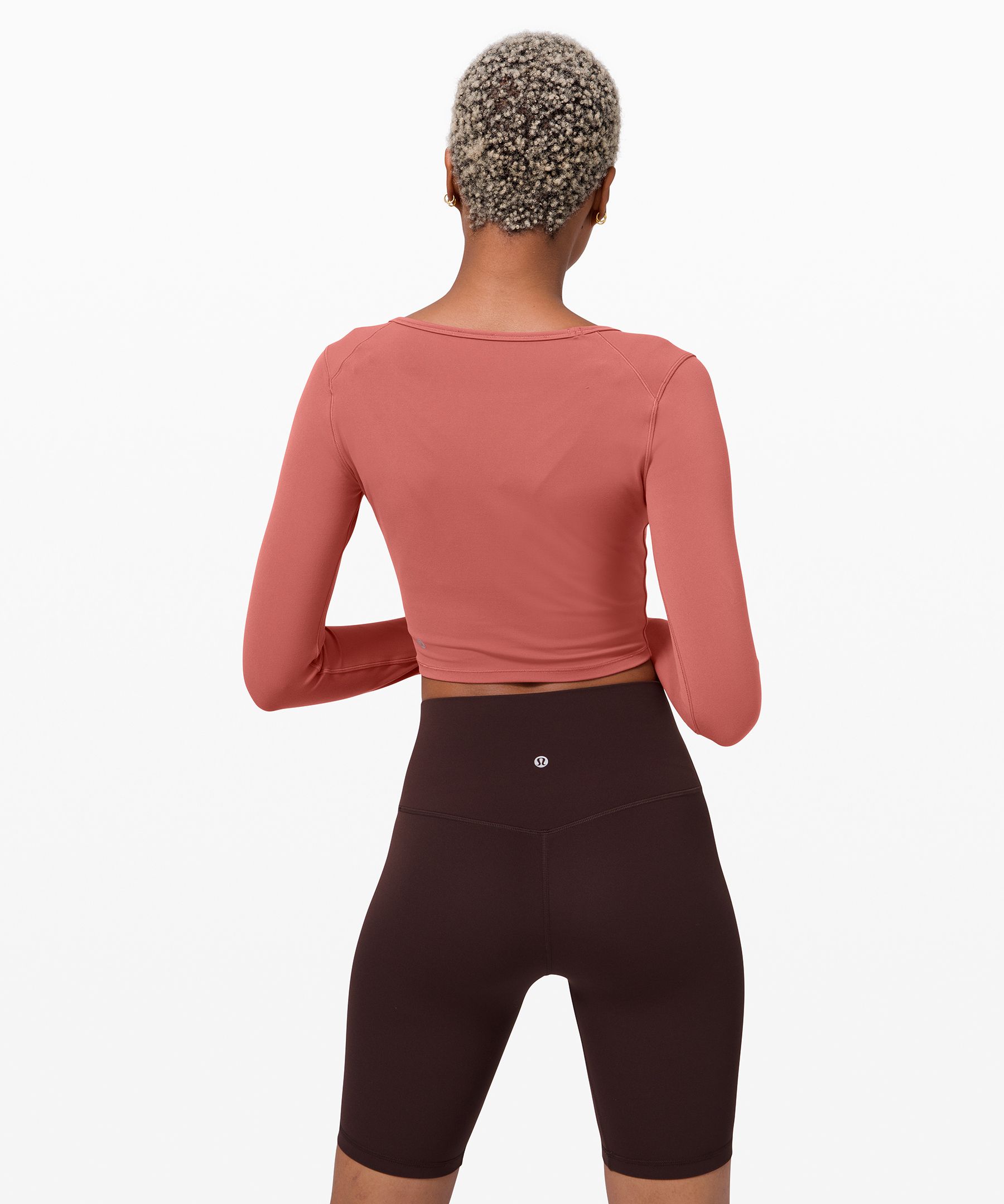 Lululemon Ever Elated Cropped Long Sleeve