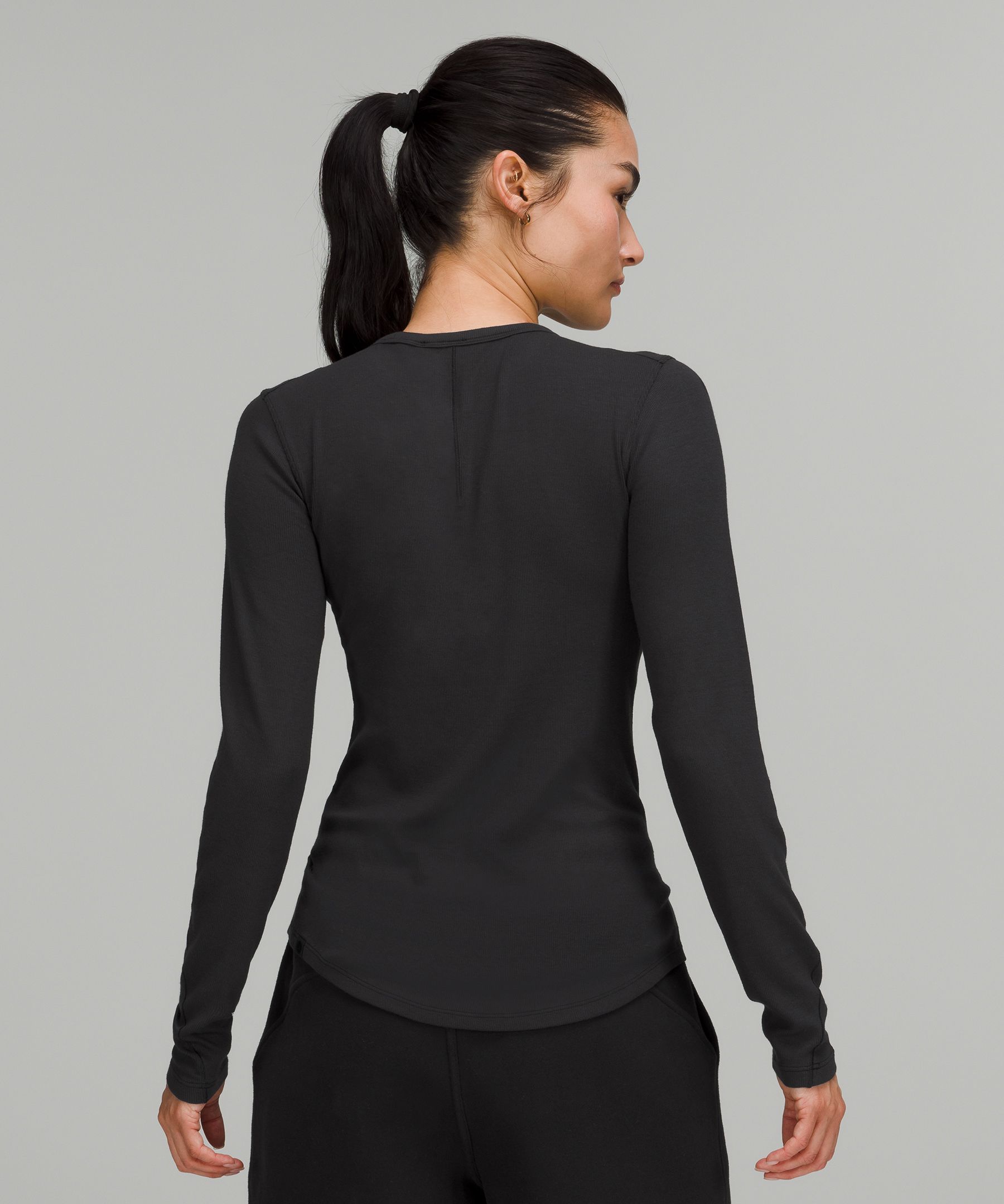 Shop Lululemon Hold Tight Long-sleeve Shirt