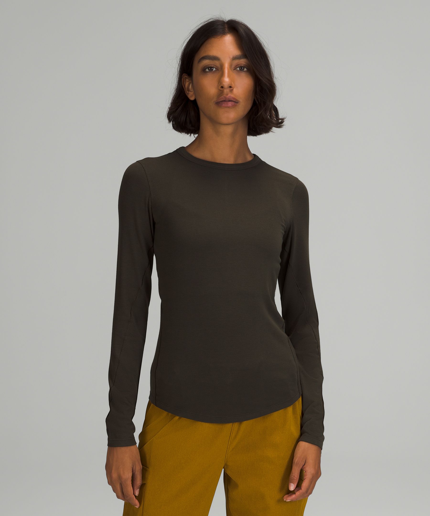 lululemon athletica Hold Tight Long-sleeve Shirt in Black