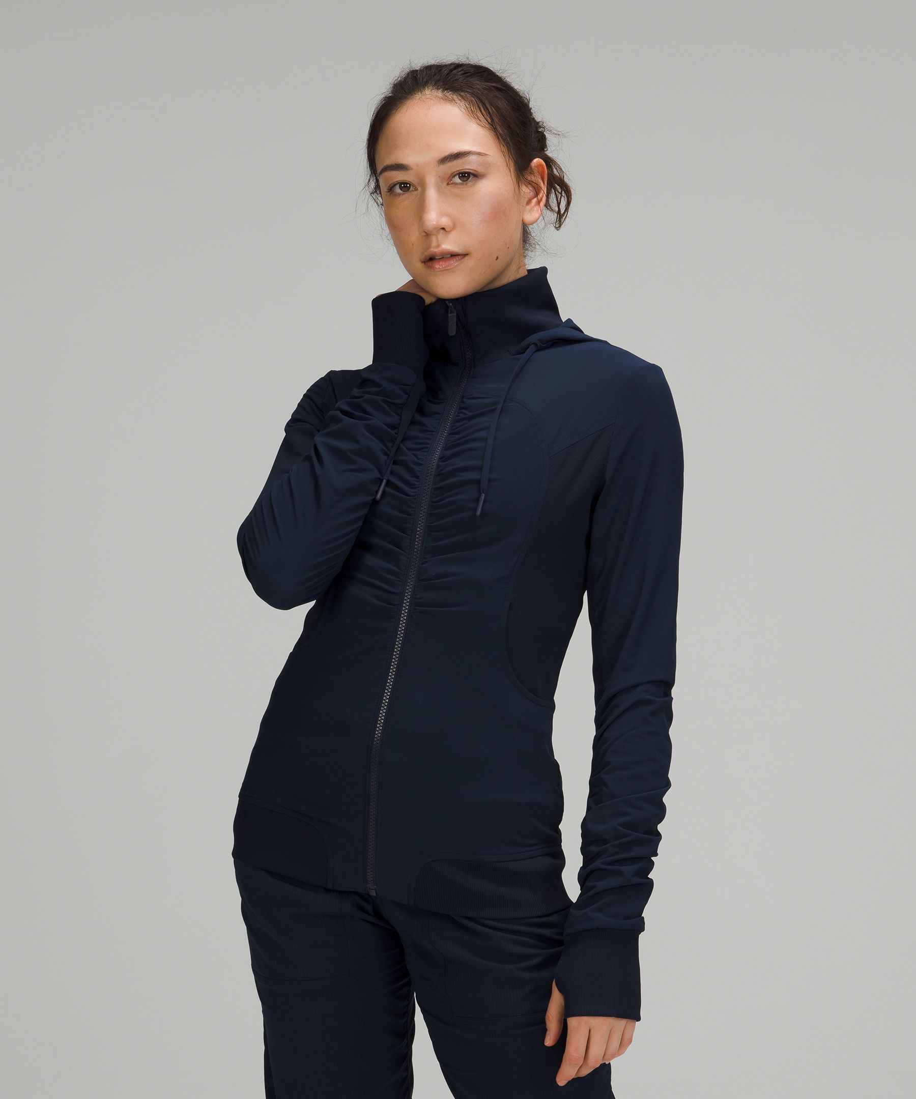 Lululemon Beyond The Studio Jacket In True Navy