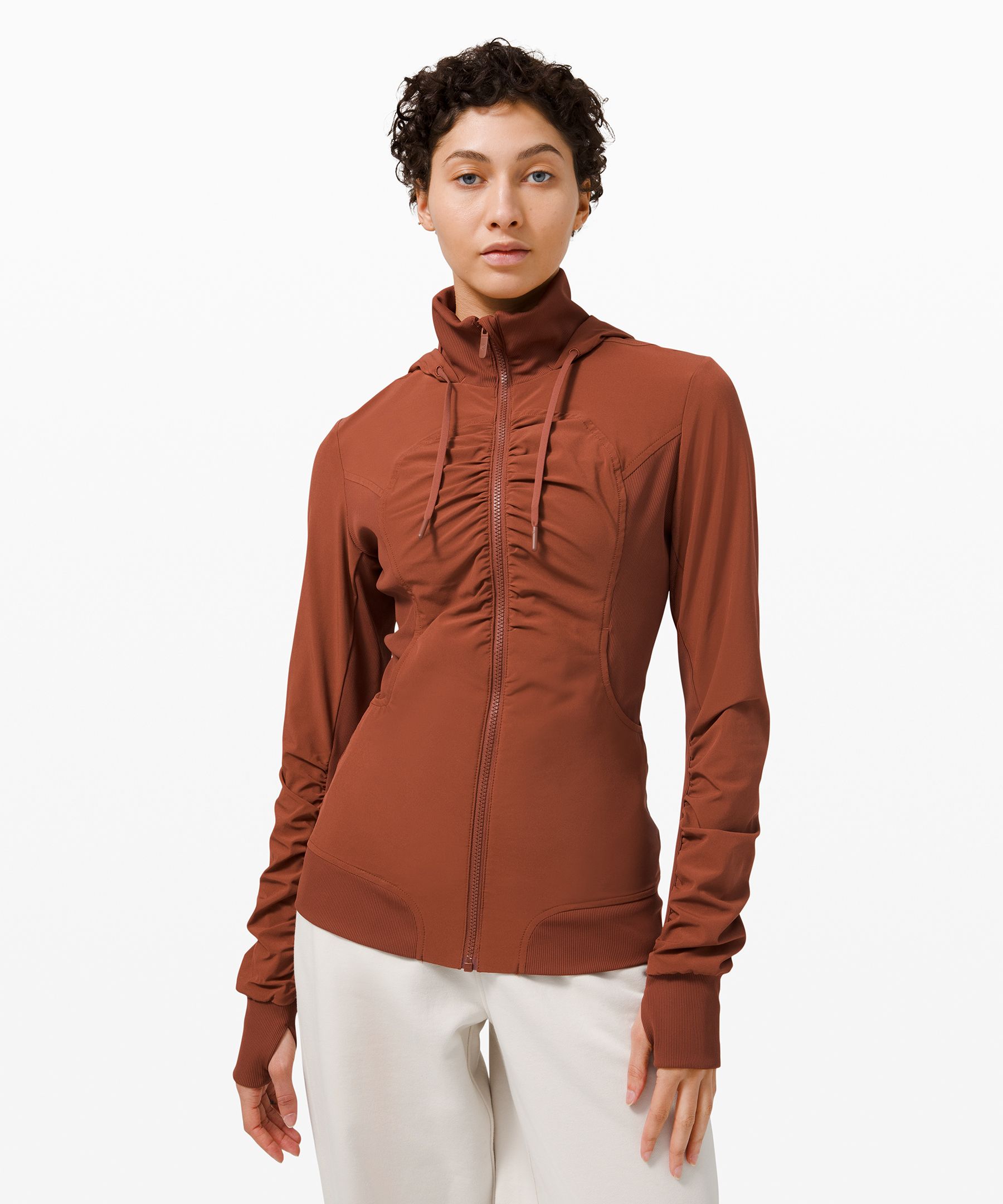 Lululemon Beyond The Studio Jacket *online Only In Brown