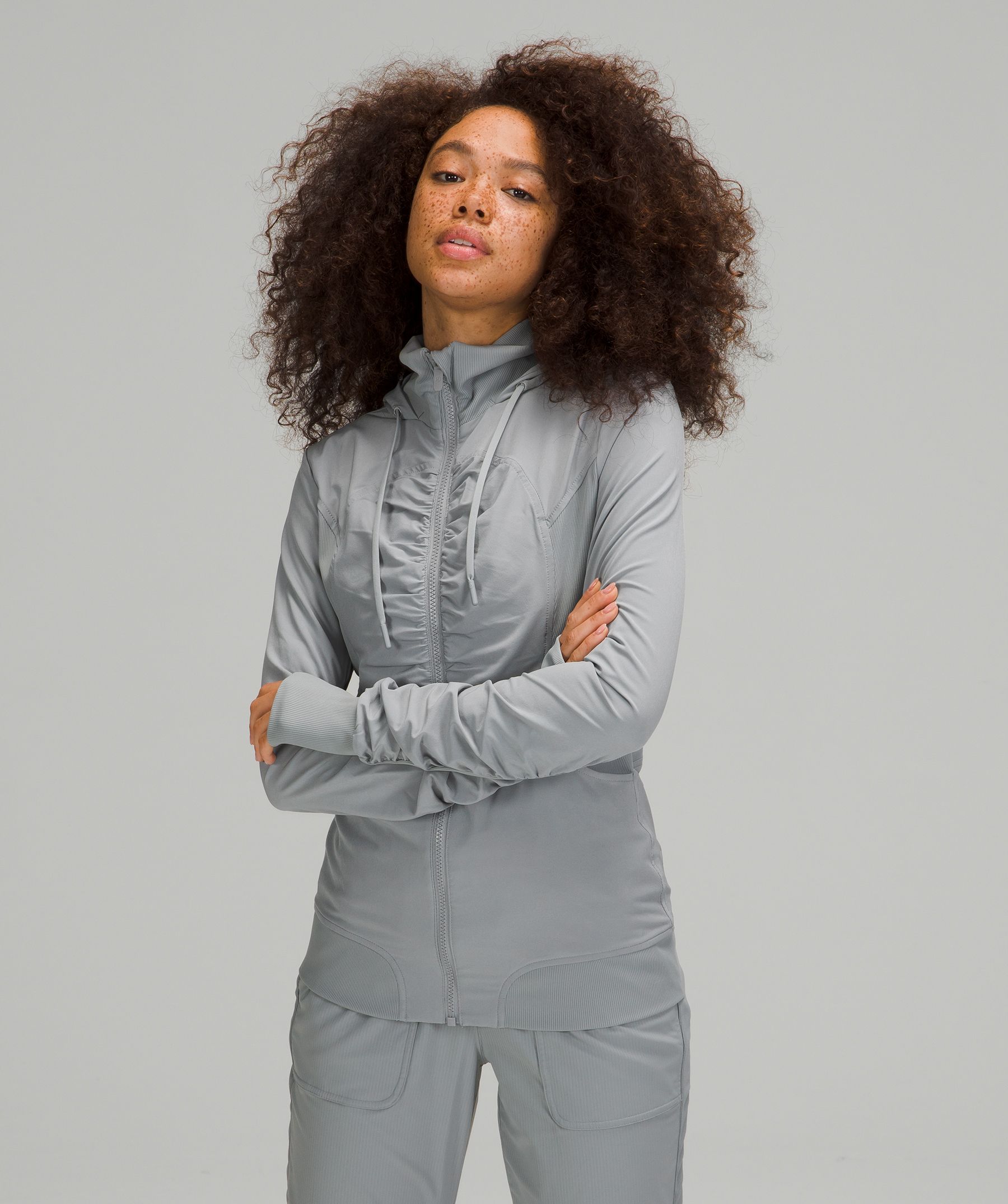 Lululemon Beyond The Studio Jacket *online Only In Grey