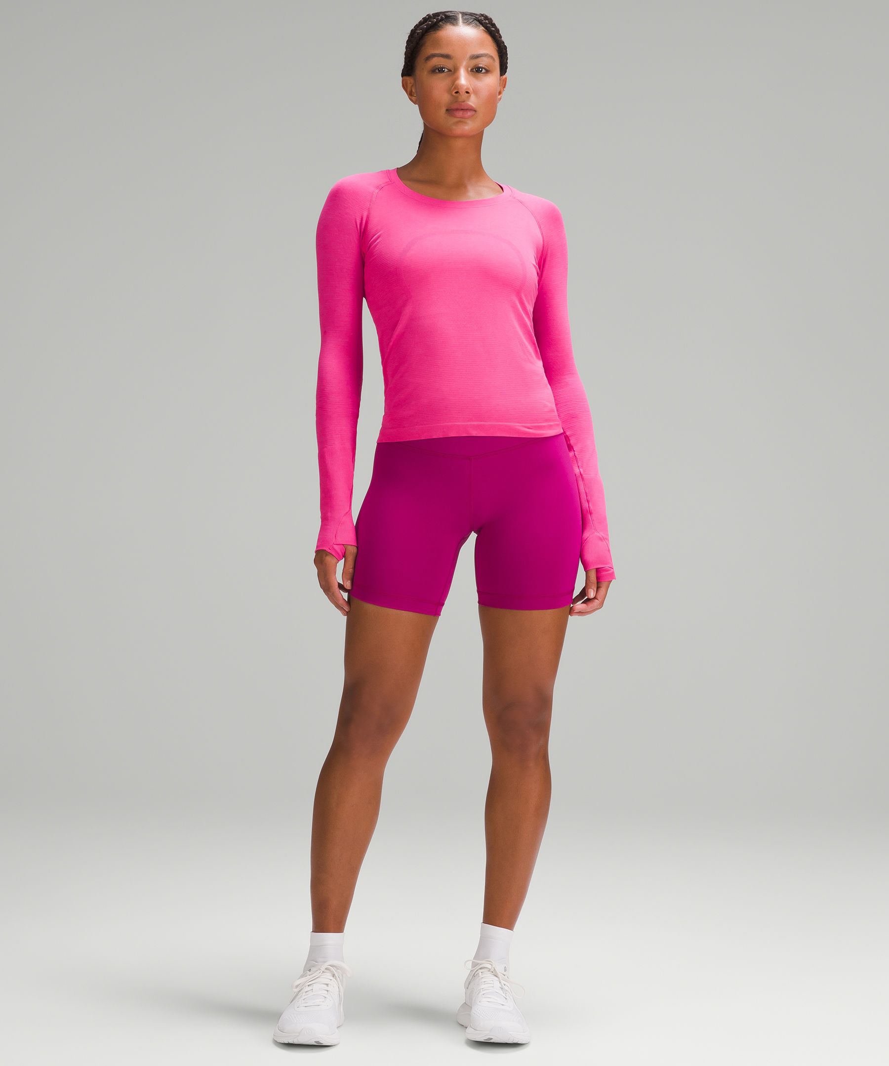 Lululemon Swiftly Tech LS 2.0 Race * Sonic Pink