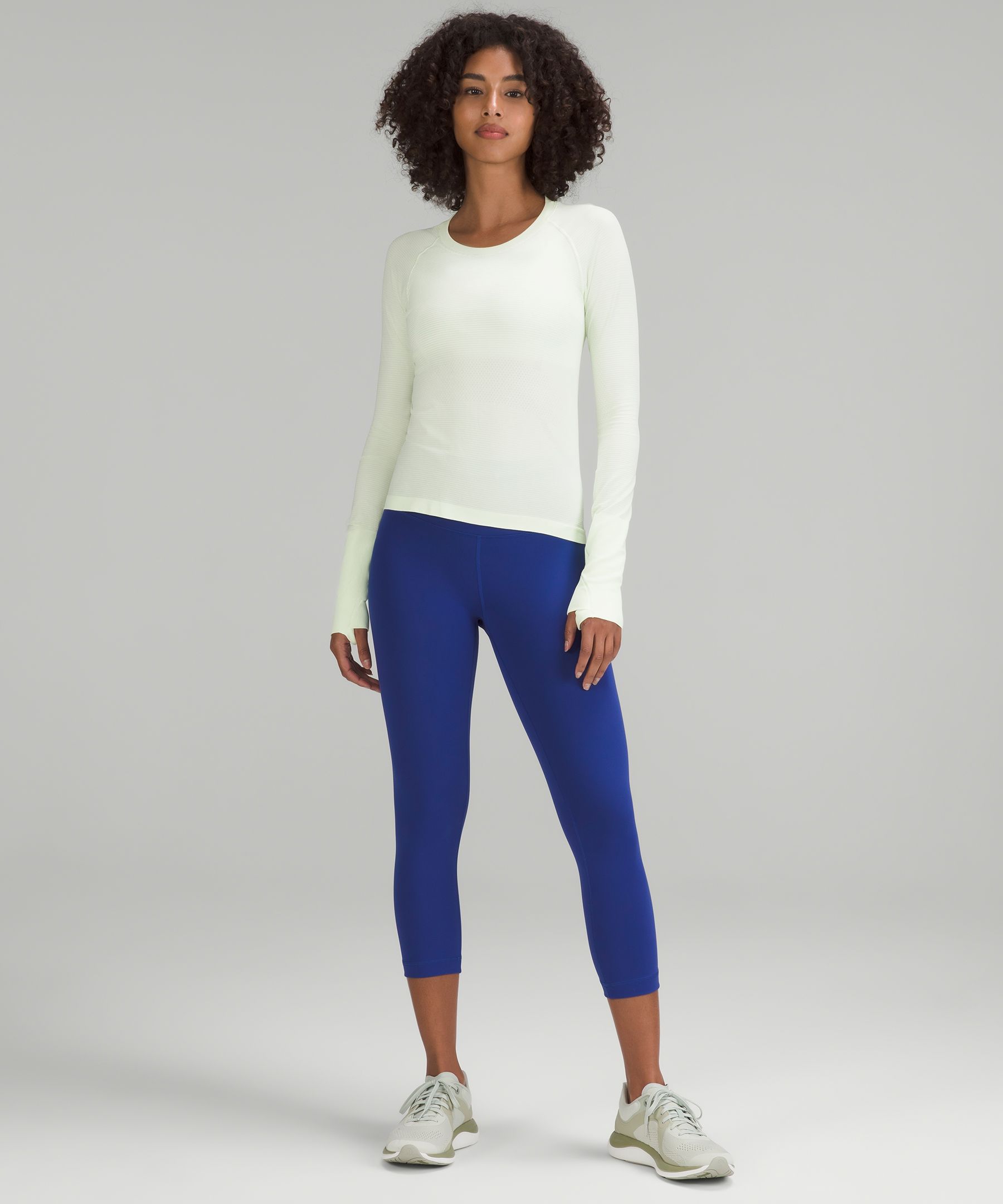 blue lululemon leggings