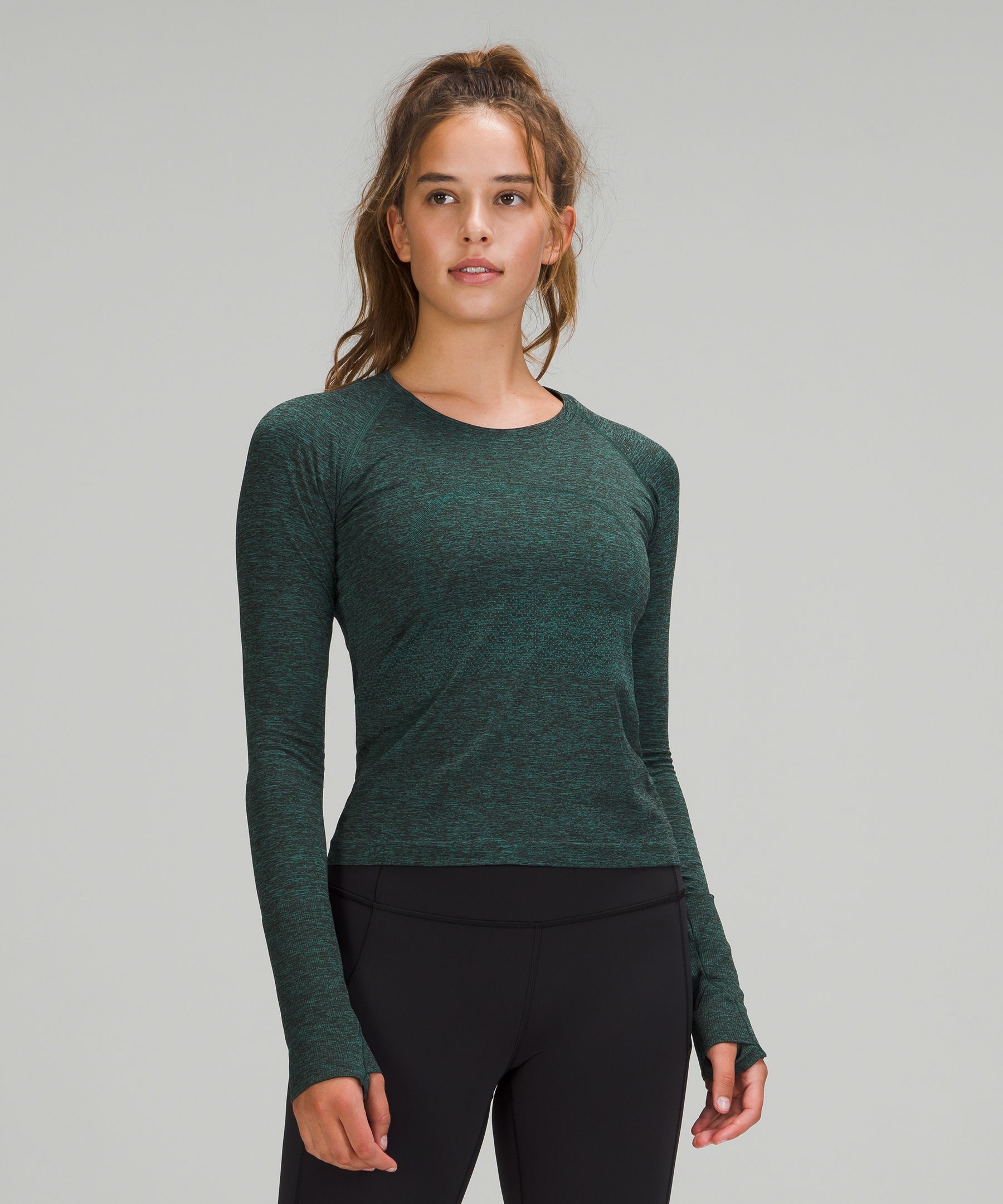 Lululemon Swiftly Tech Long Sleeve Race Length Width