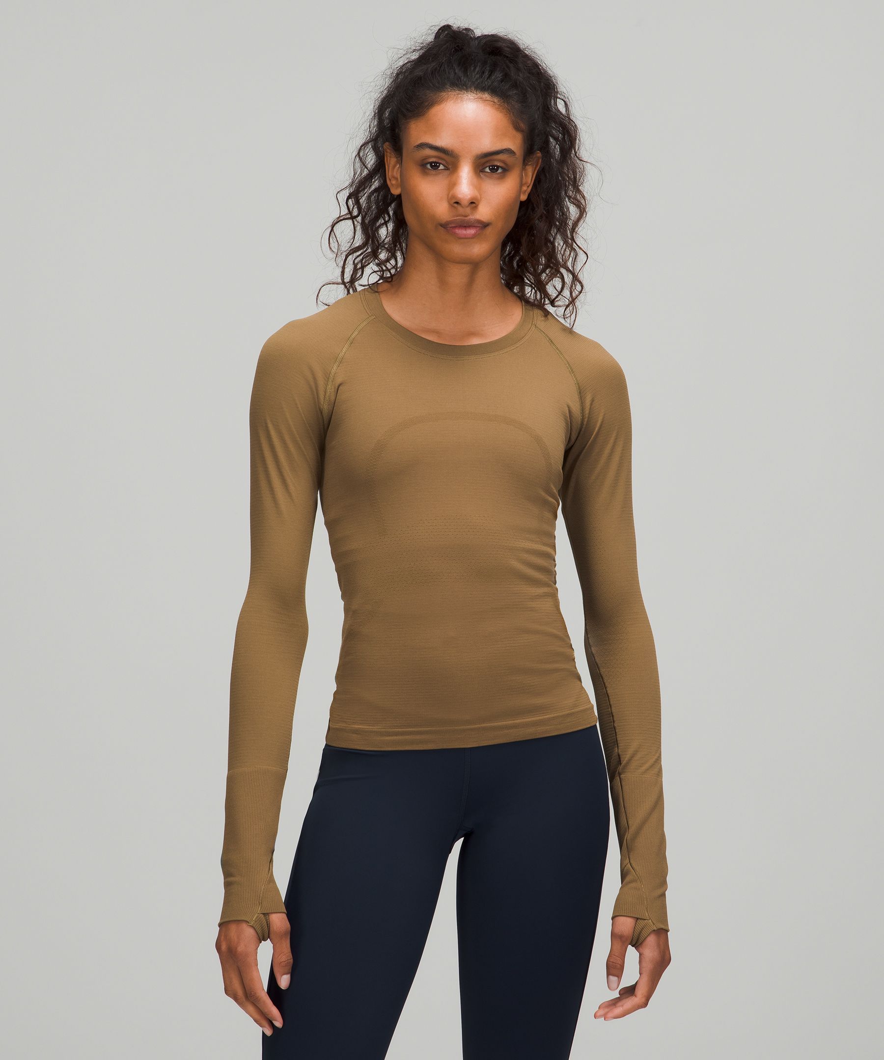 Lululemon Swiftly Tech Long Sleeve Shirt 2.0 Race Length In Artifact/artifact