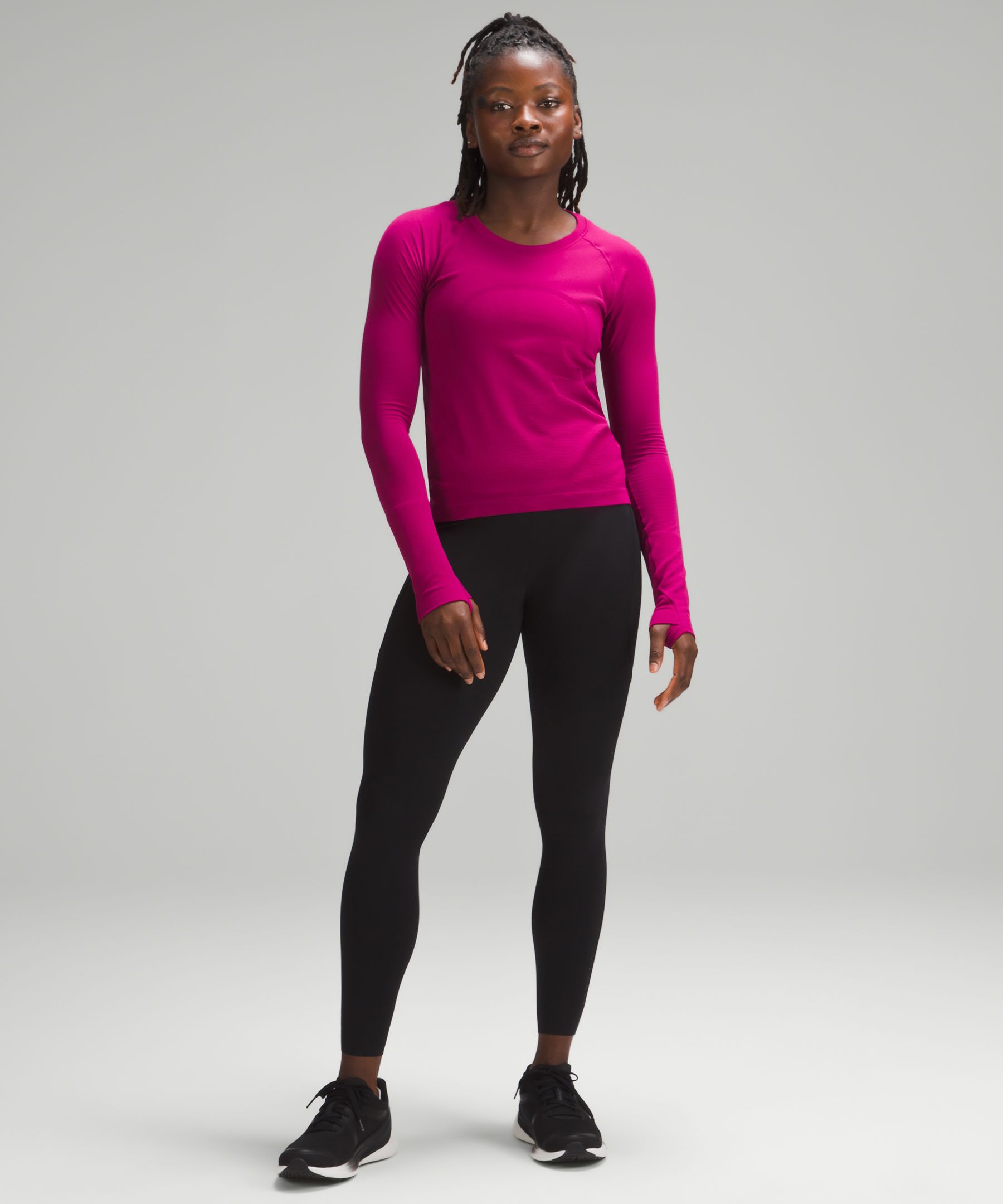 NEW LULULEMON Swiftly Tech Long Sleeve Top 2.0 Race 4 Dark Lavender