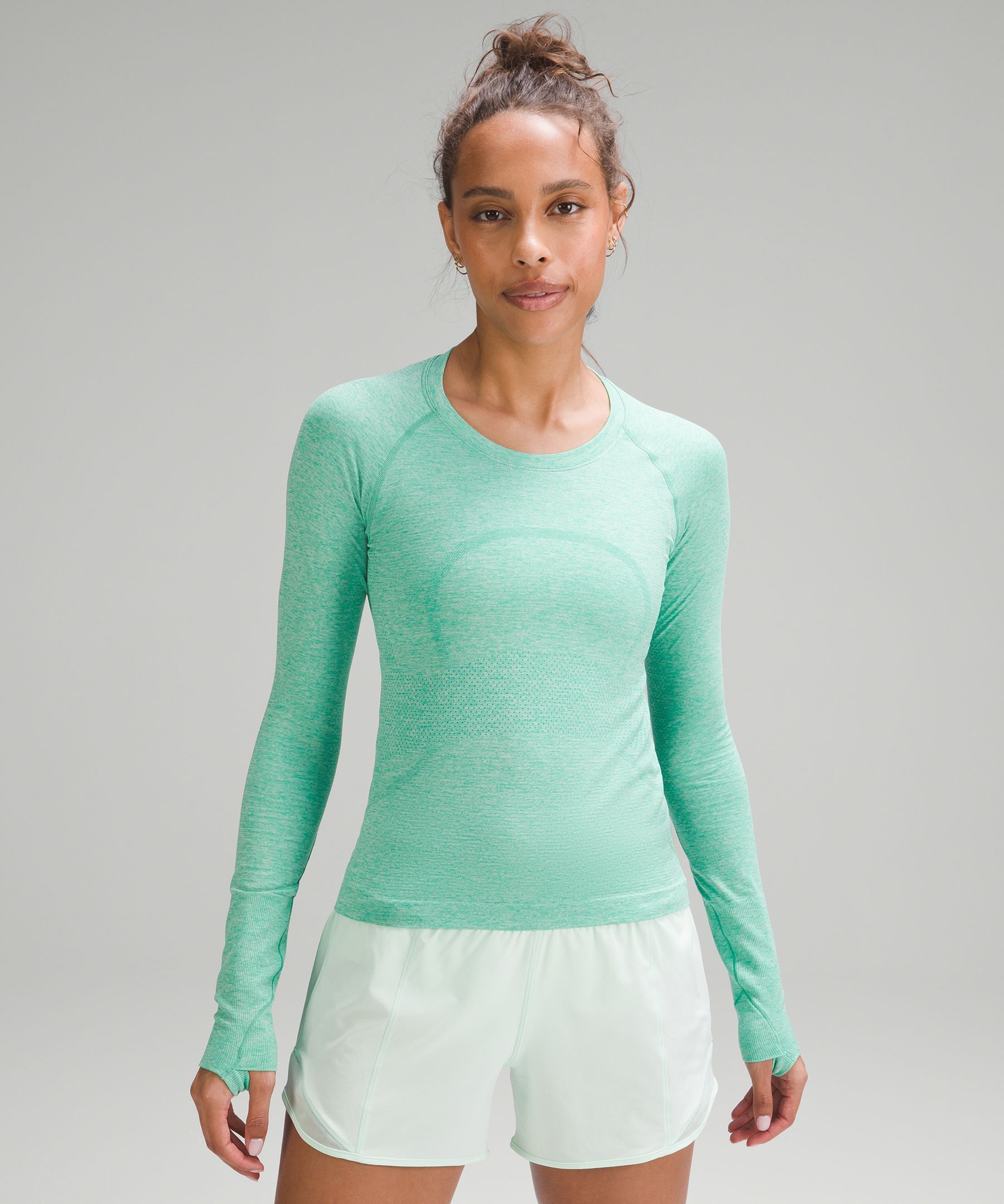 lululemon SWIFTLY TECH 2.0 RACE LENGTH - Long sleeved top - slate