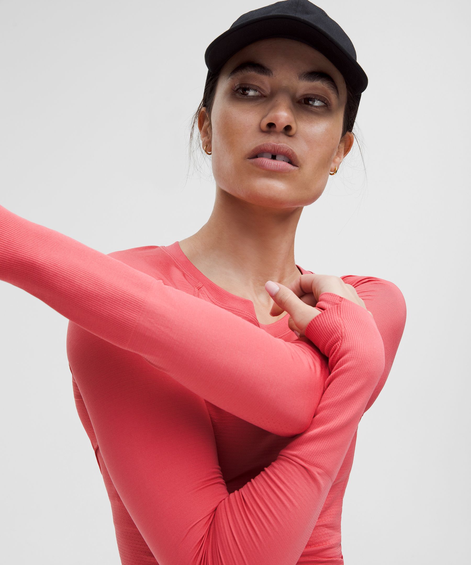 LULULEMON SWIFTLY TECH LONG-SLEEVE SHIRT 2.0 WAIST LENGTH 
