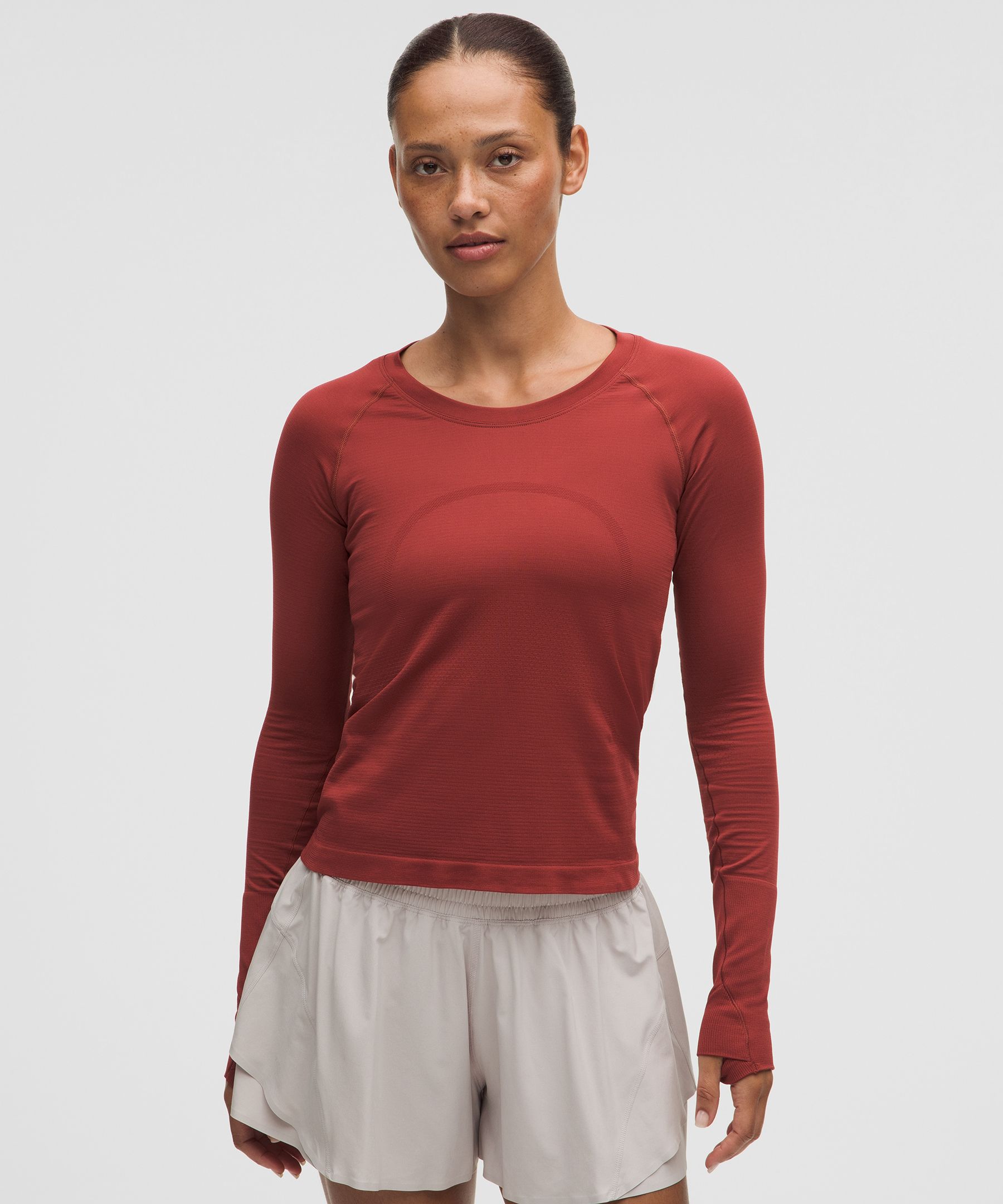 Swiftly Tech Langarmshirt&nbsp;2.0 *Taillenl&auml;nge