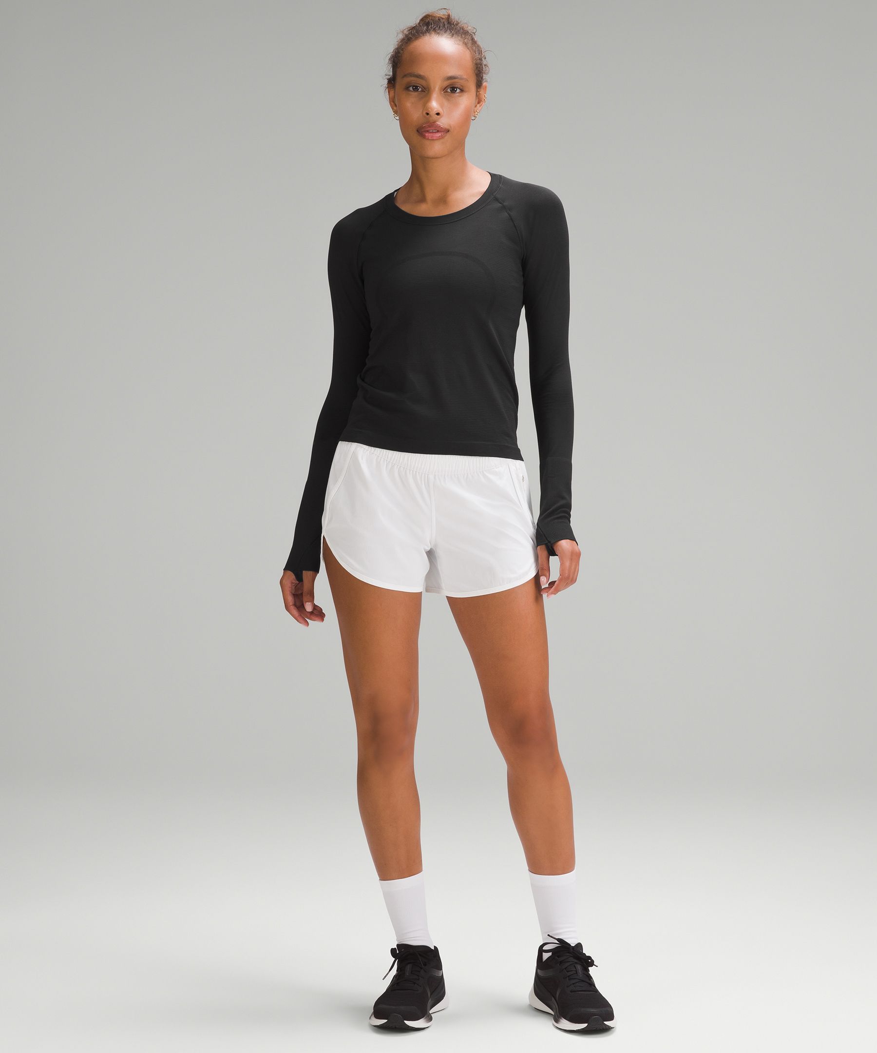 Shop Lululemon Swiftly Tech Long-sleeve Shirt 2.0 Race Length