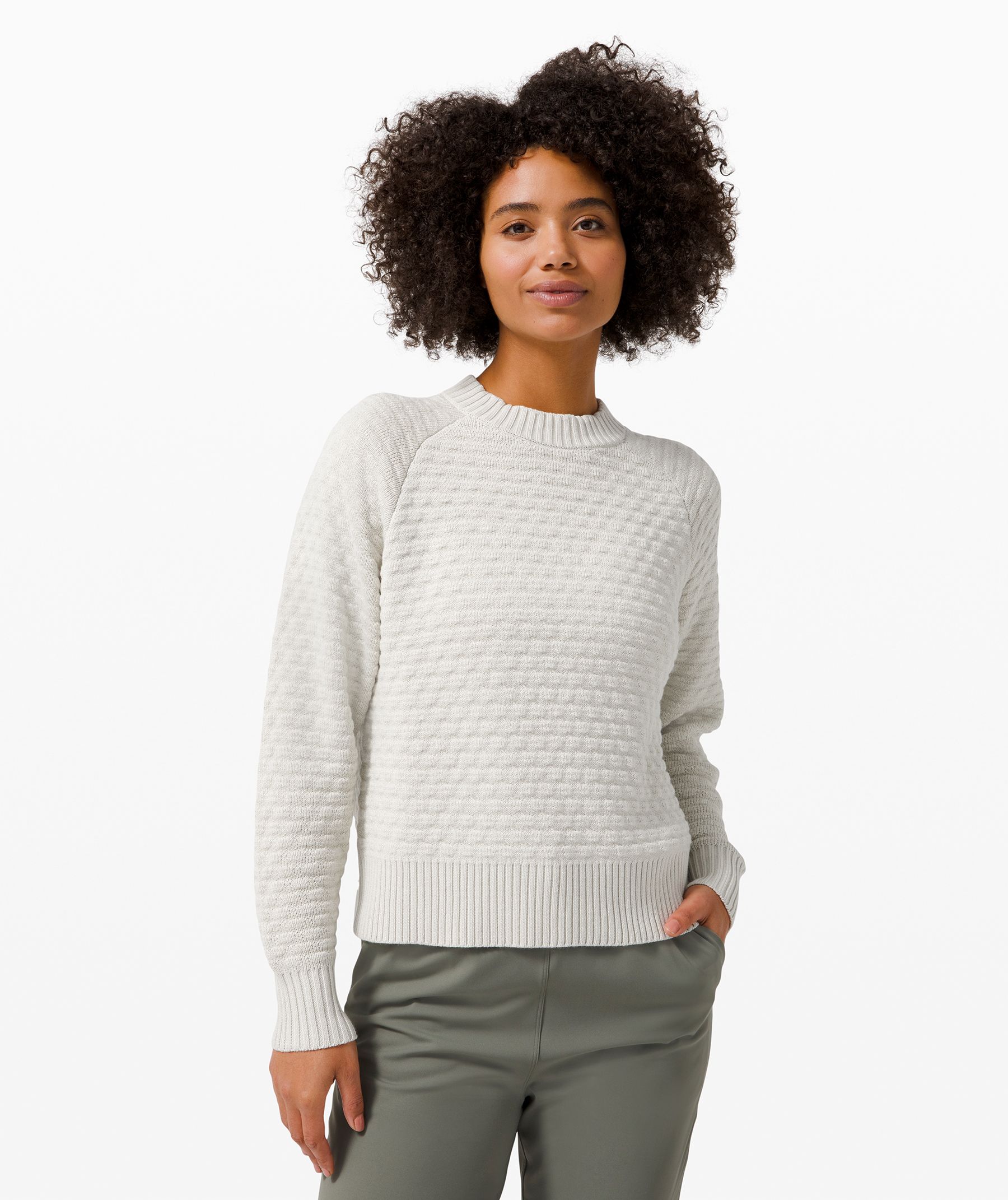 lululemon crew neck sweater