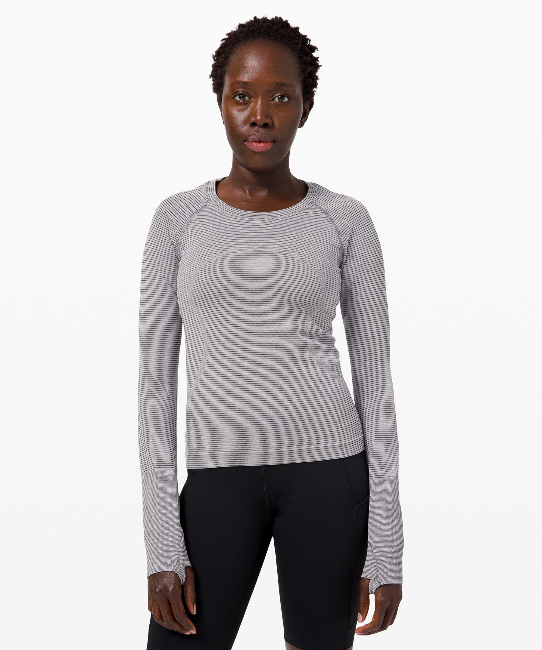 lululemon swiftly tech long sleeve white