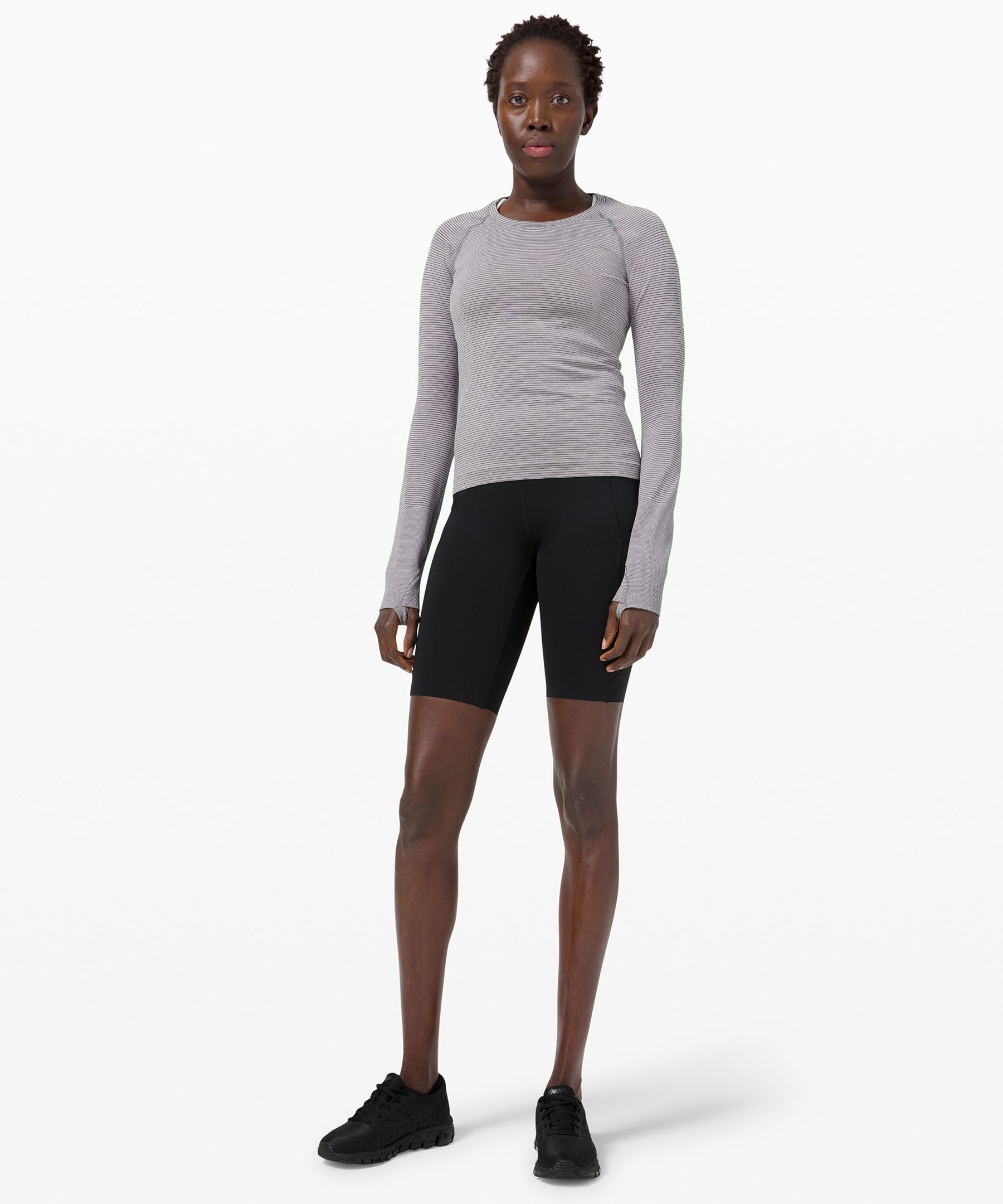 Lululemon Swiftly Tech Short Sleeve 2.0 - Flare / Black - lulu fanatics