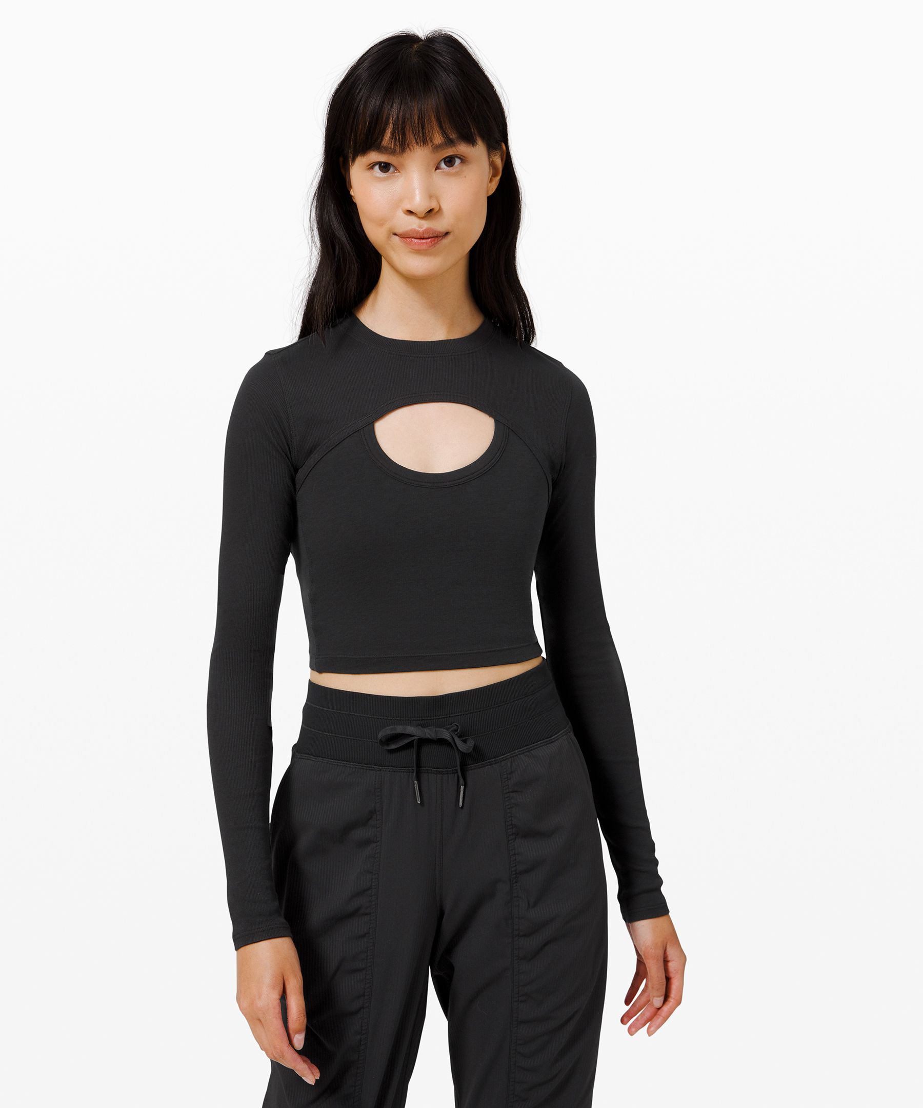 lululemon long sleeve crop