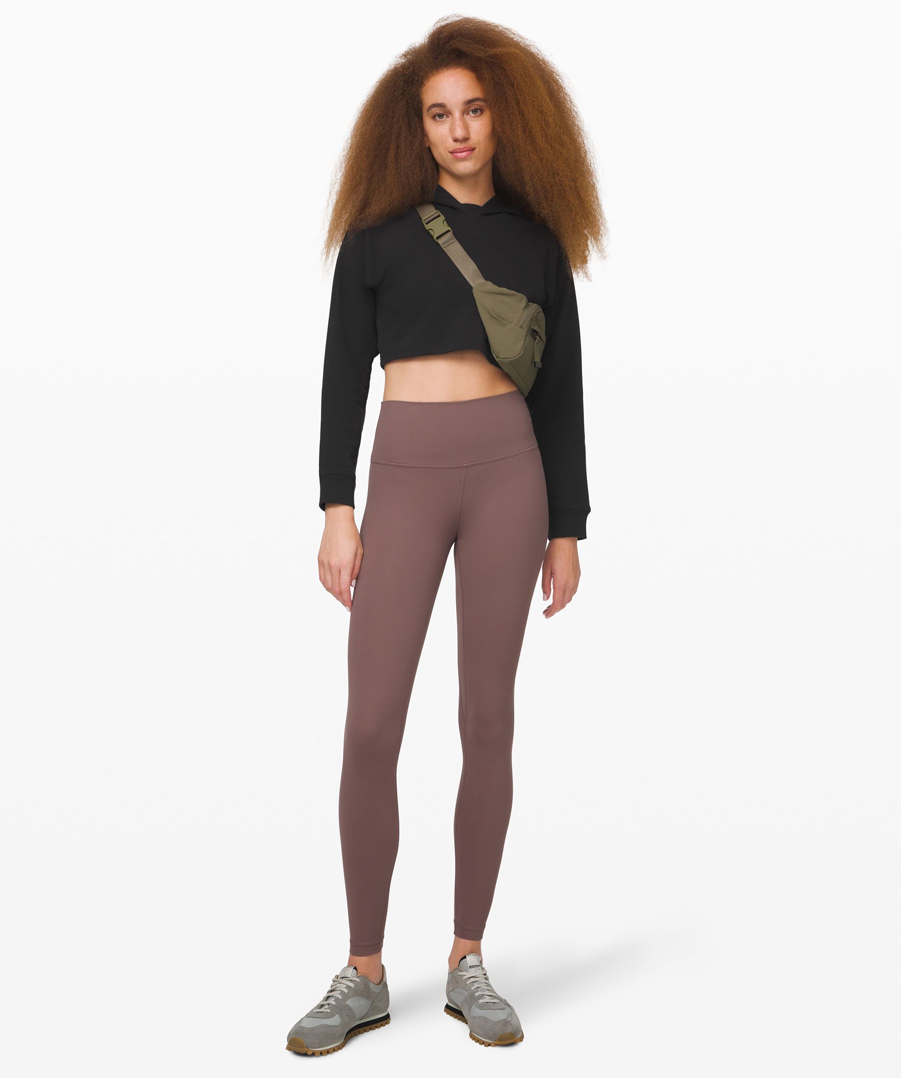 Cropped Hoodie and High Waist Leggings - Loubies and Lulu