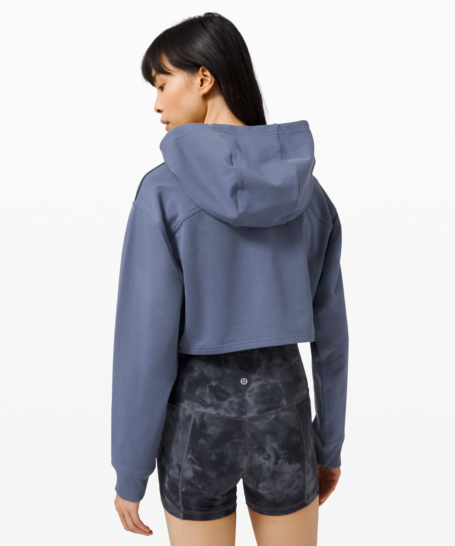 cropped lululemon hoodie