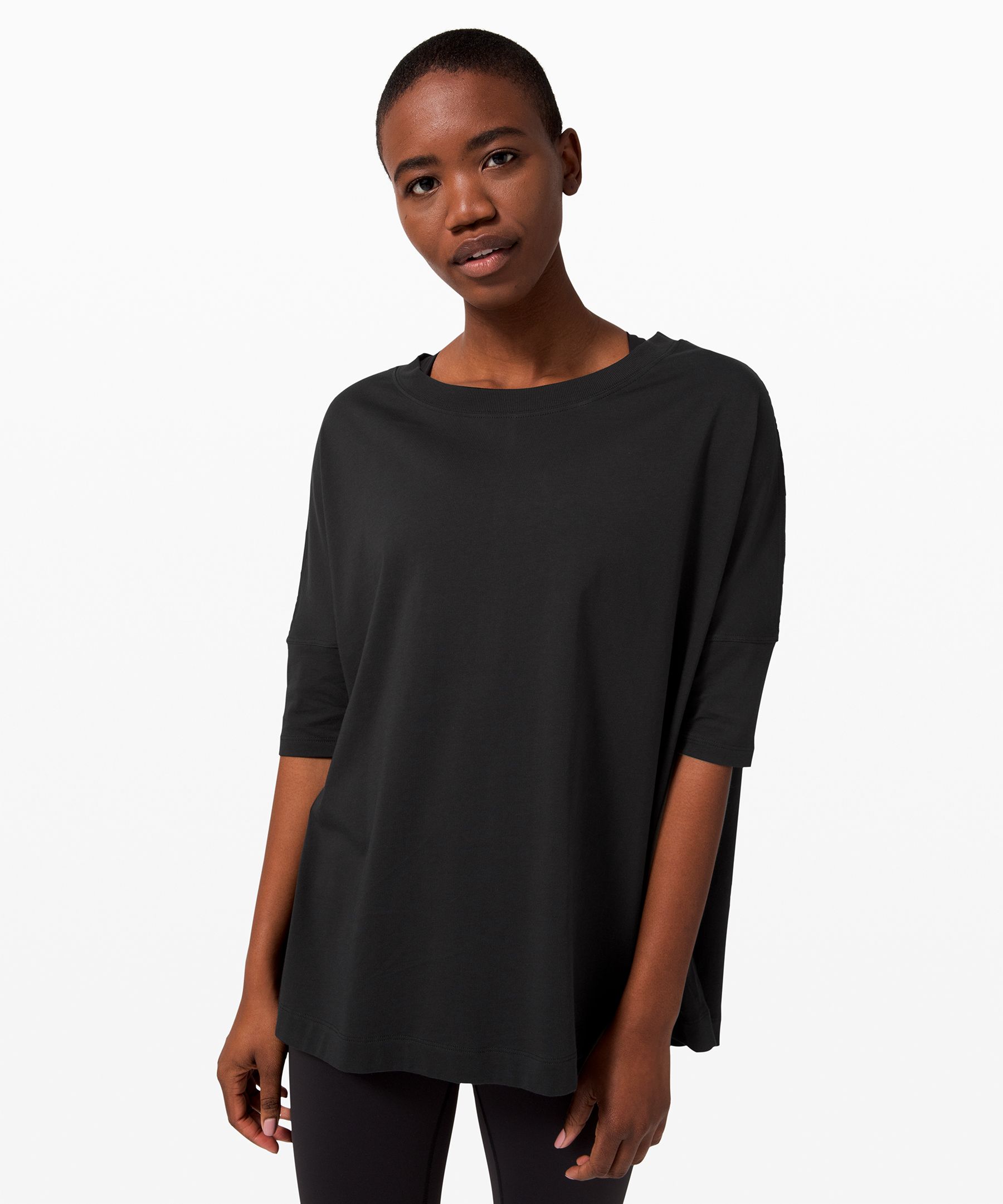 Lululemon All Yours Box Tee In Black
