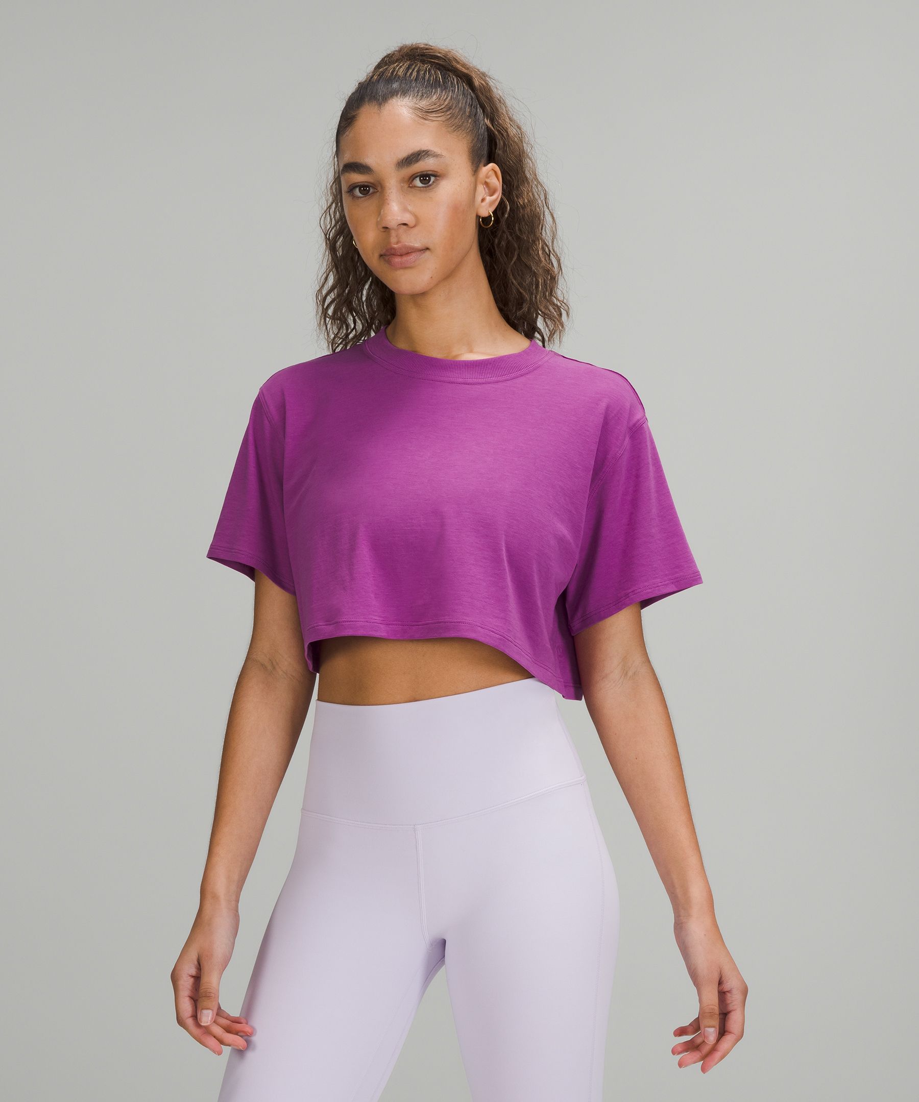 Lululemon All Yours Cropped T-shirt