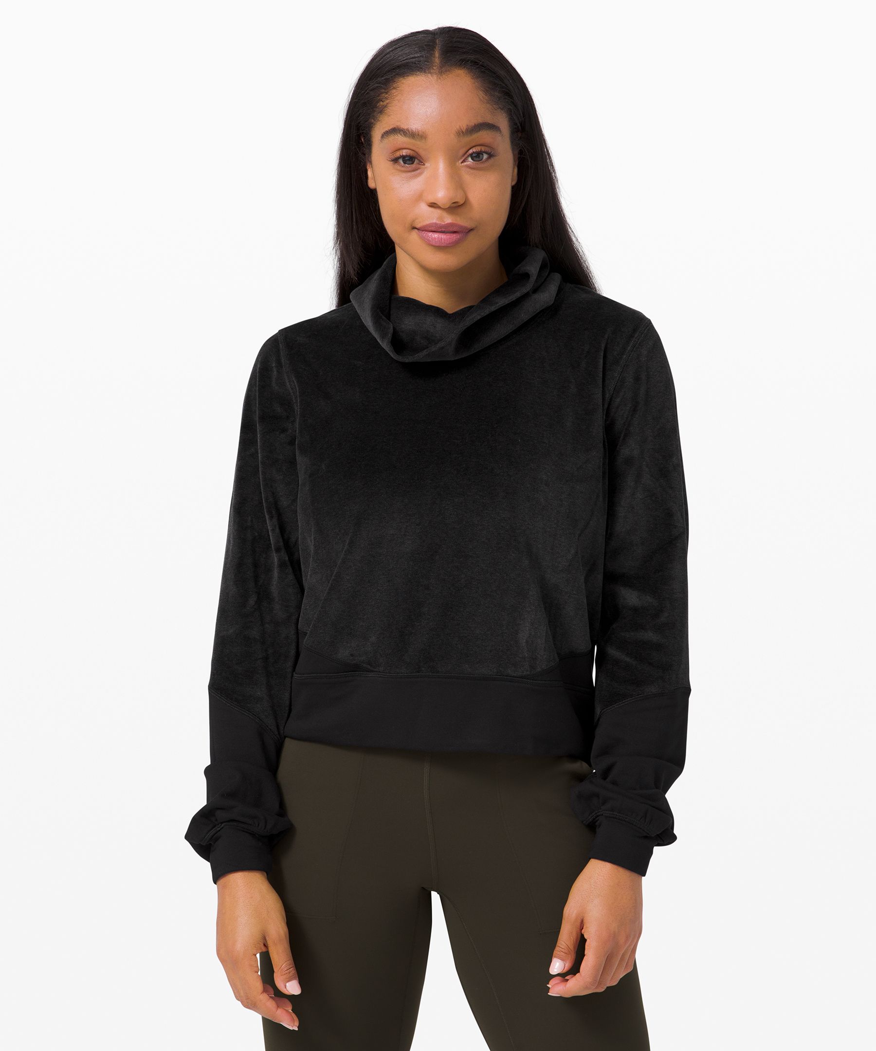 lululemon funnel neck sweatshirt