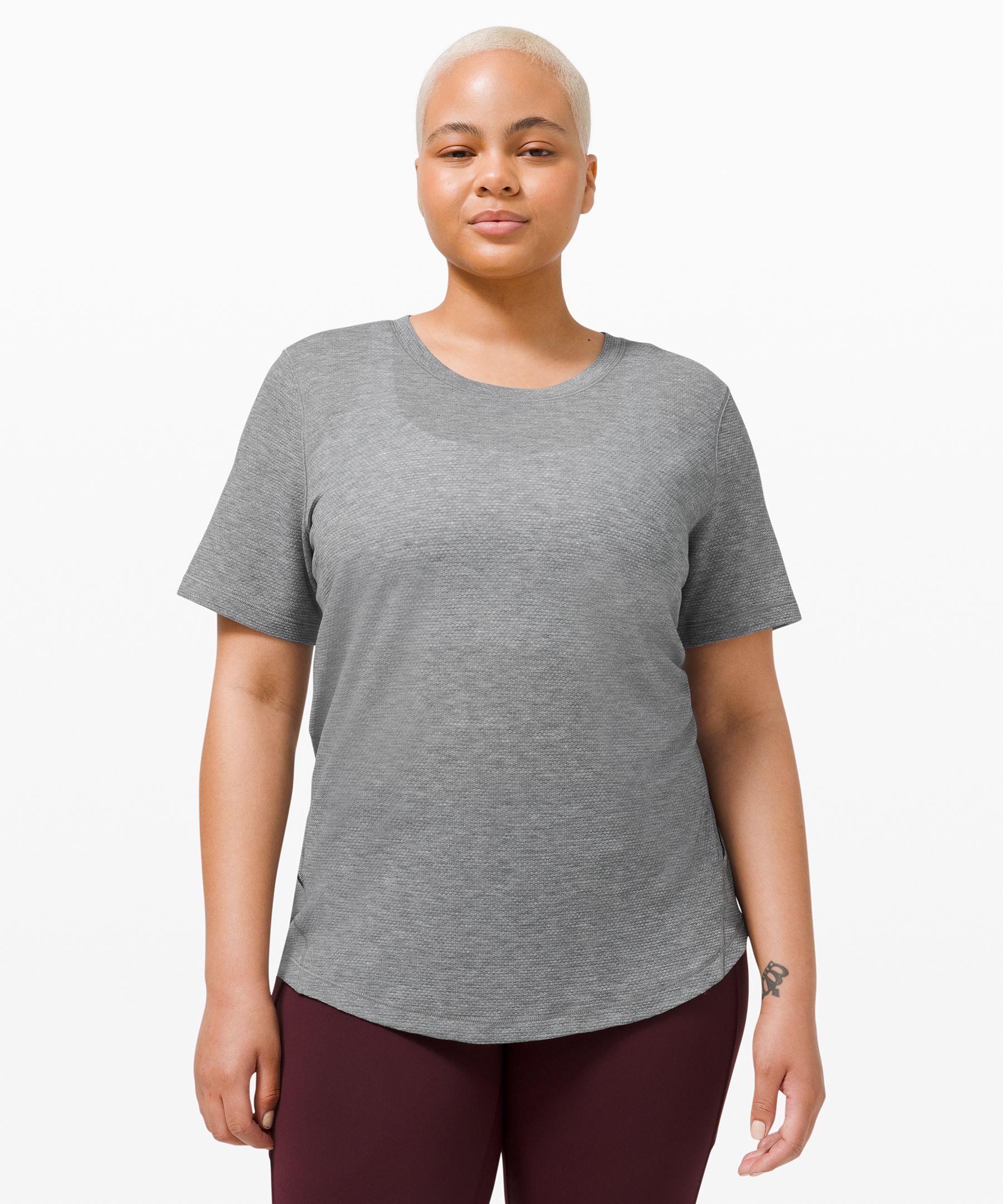 lululemon long distance short sleeve