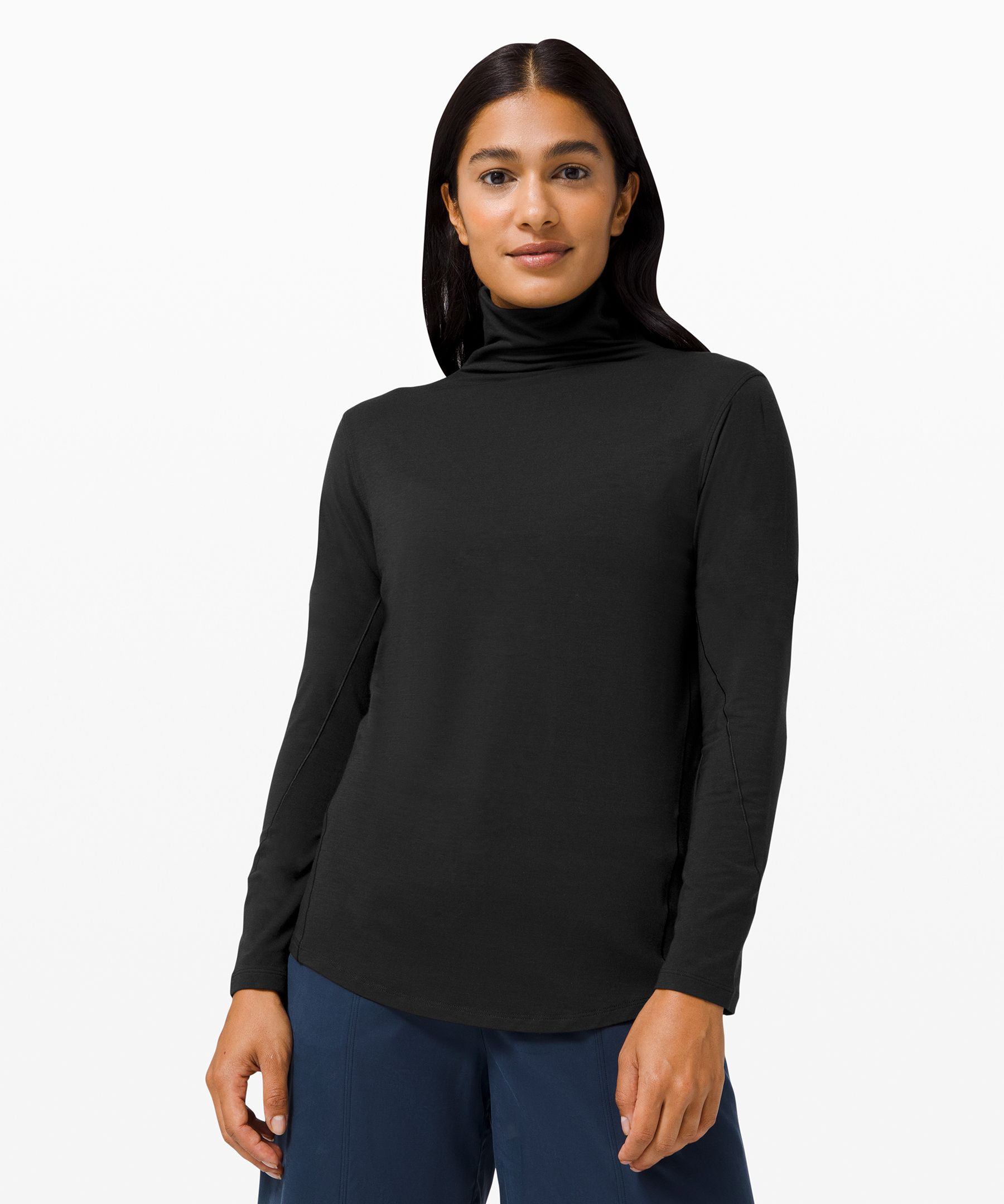 Long sleeve 2025 tight turtleneck