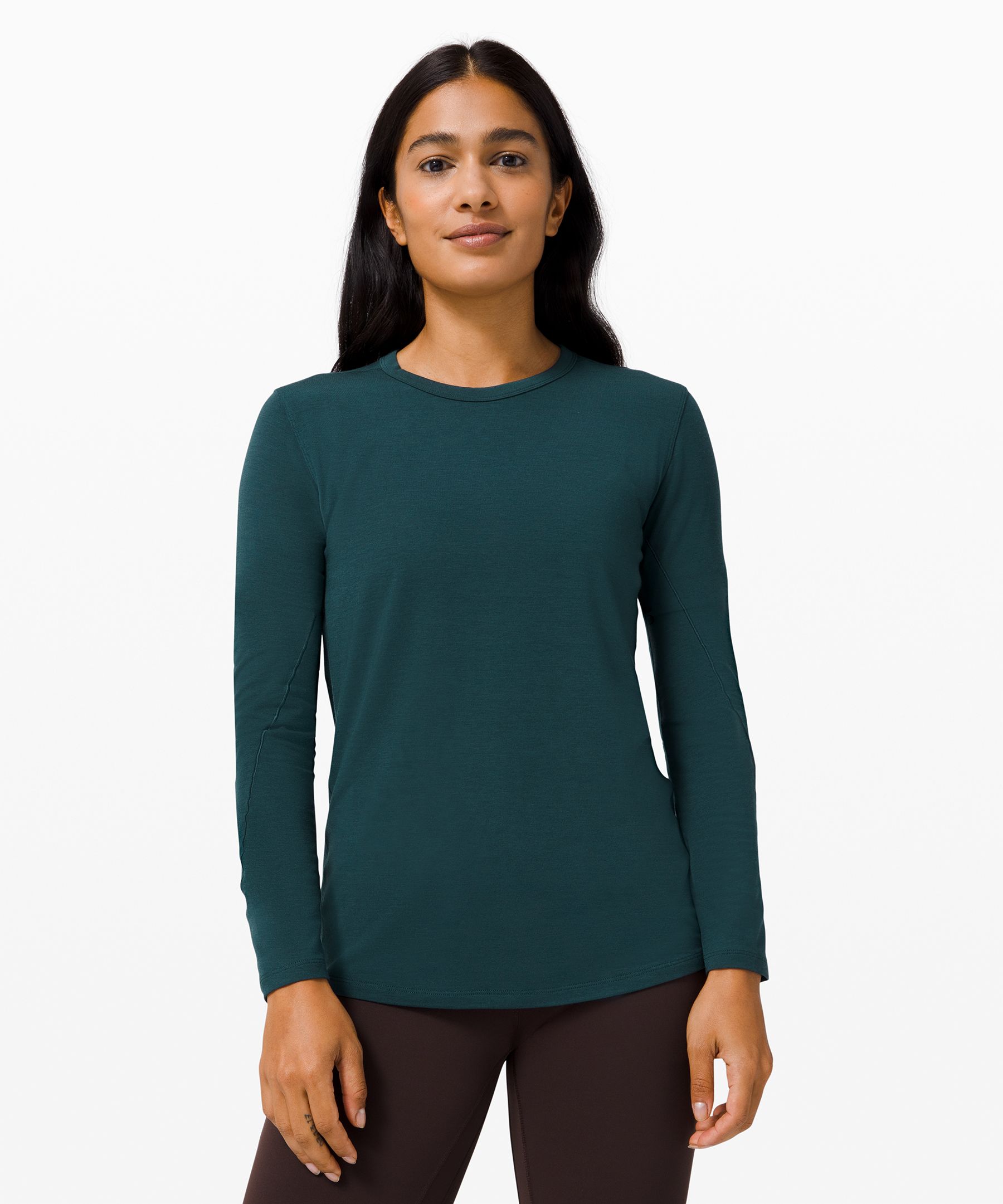 Lululemon athletica Hold Tight Long-Sleeve Shirt, Women's Long Sleeve  Shirts