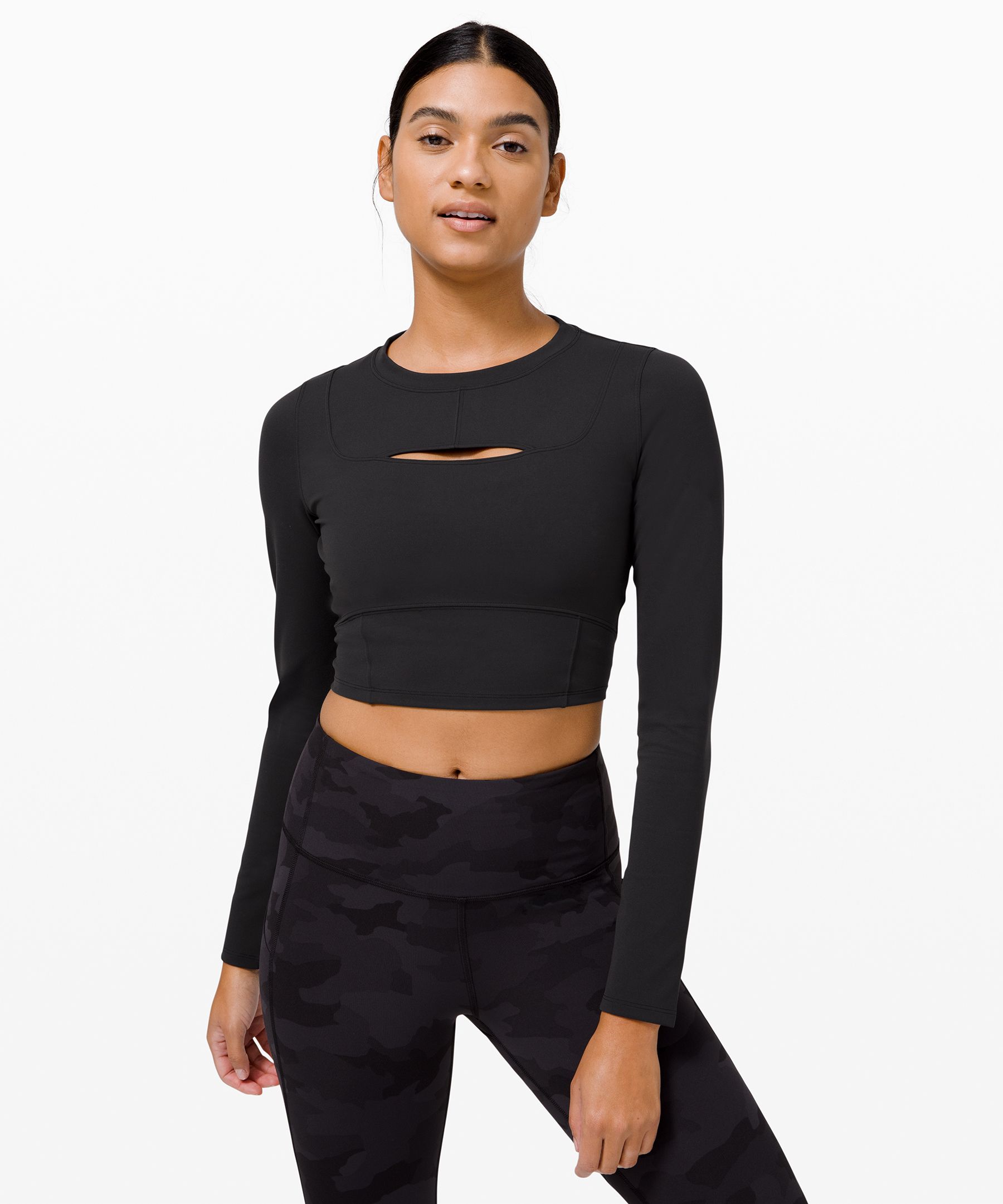 lululemon long sleeve crop