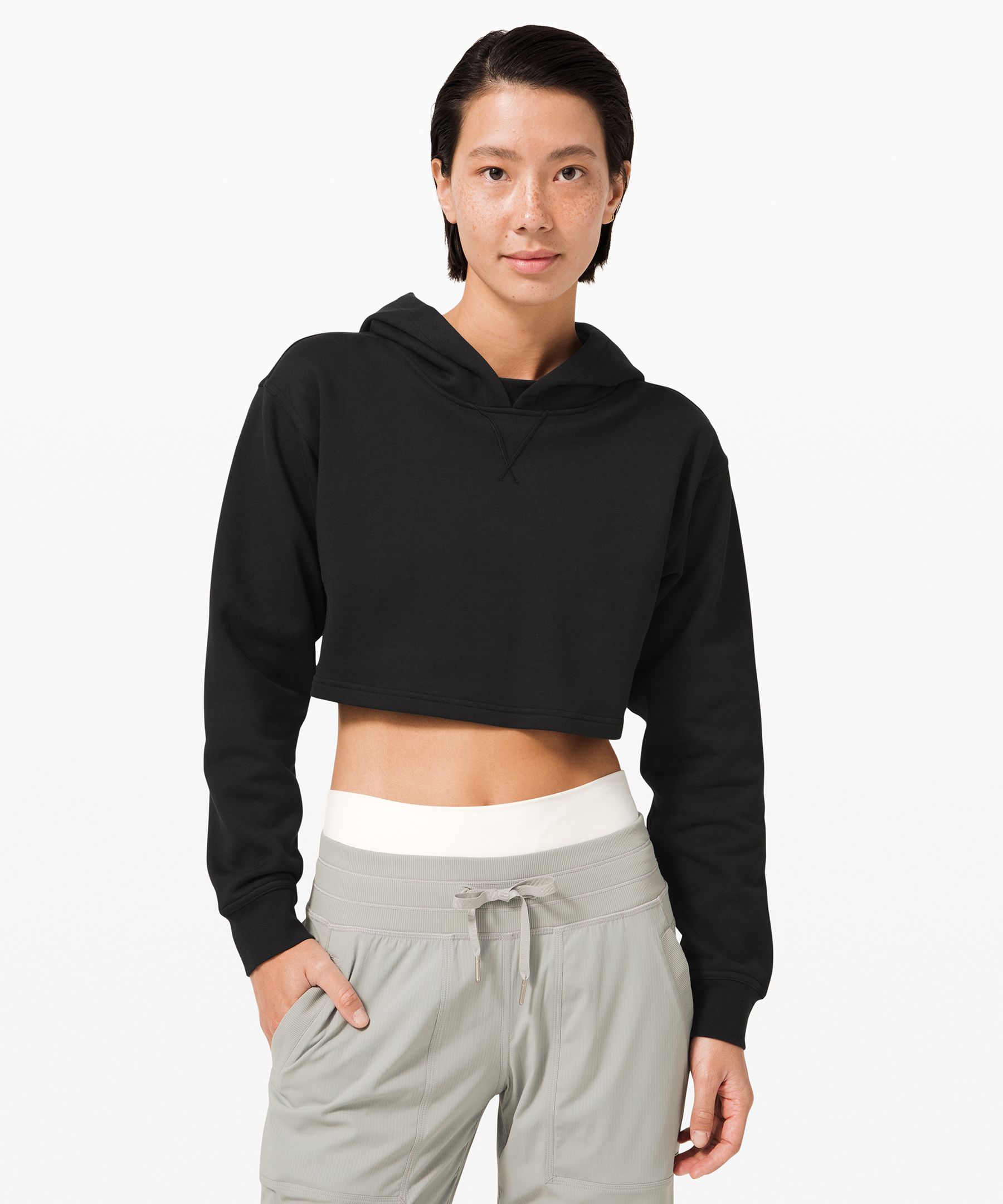 lululemon crop hoodie