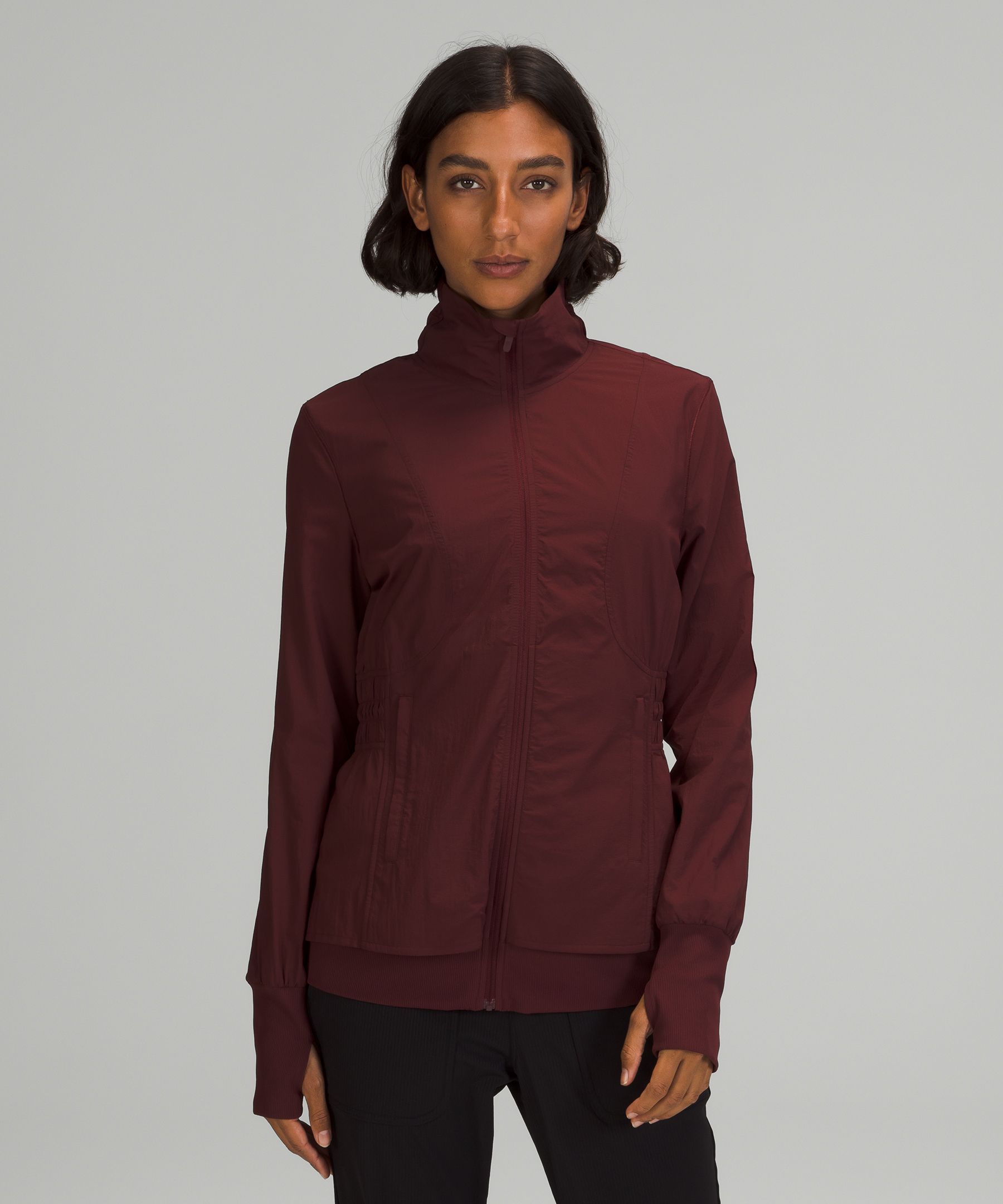 極美品　lululemon Sights Seen Jacket　ヨガ　ネイビー Lululemon Sights Seen Jacket - True Navy - lulu fanatics