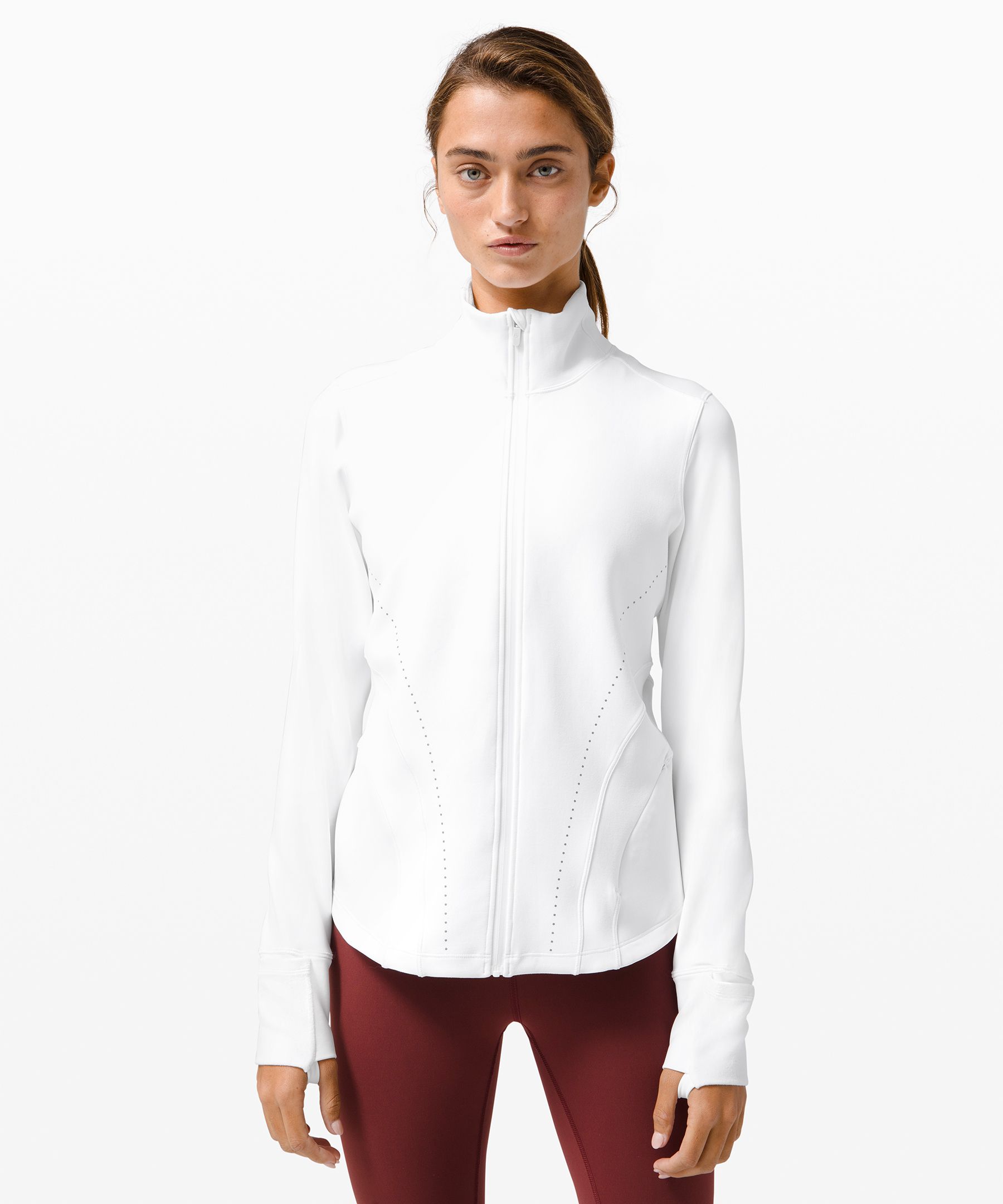 White reflective jacket on sale womens