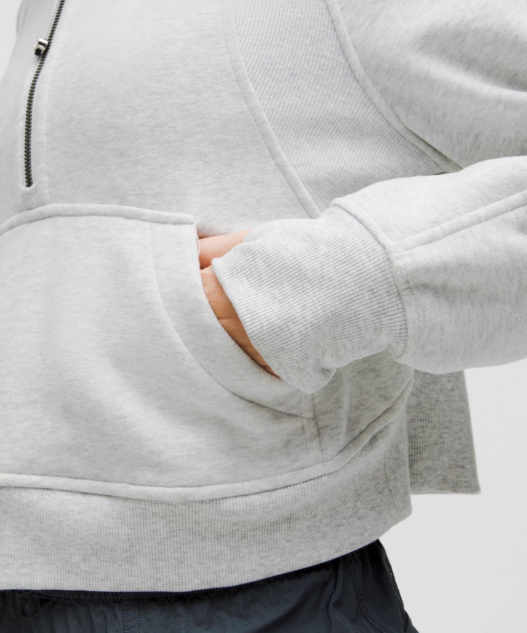 Lululemon Coast Hoodie - Heathered Core Ultra Light Grey - lulu