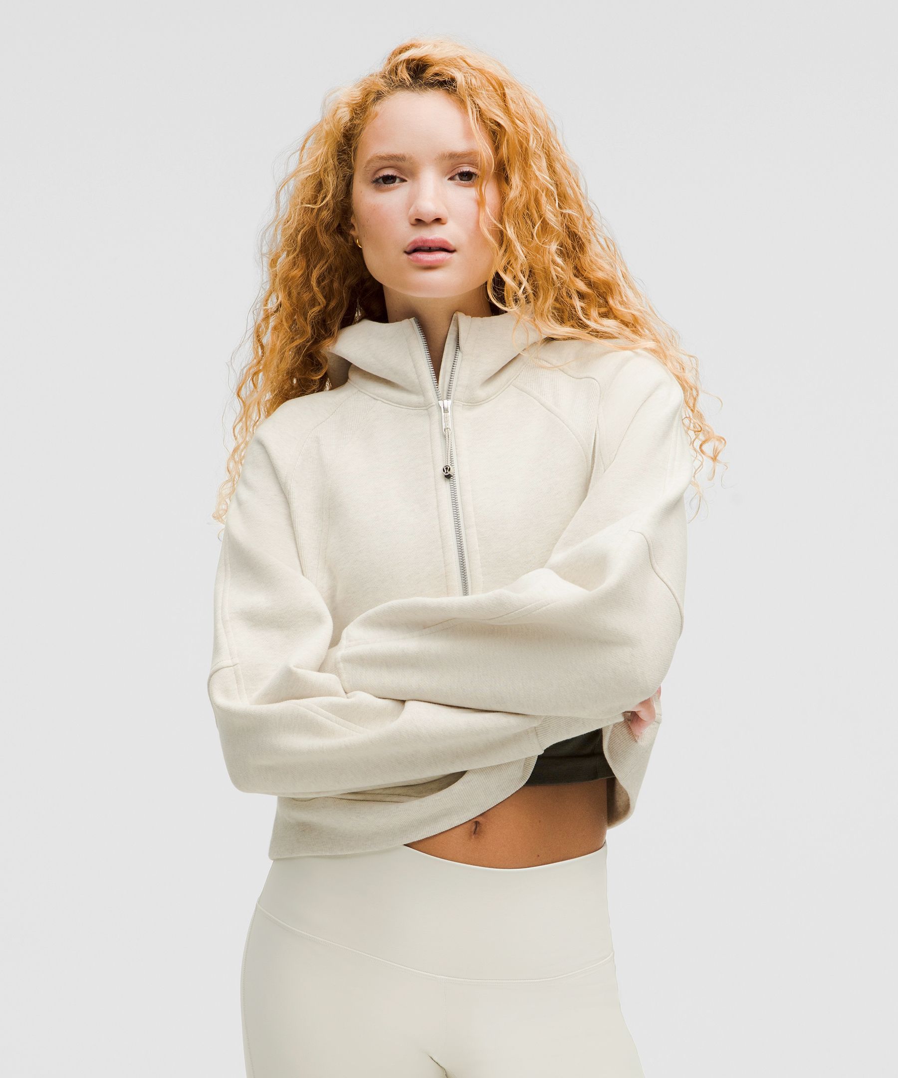 Scuba Oversized Half-Zip Hoodie