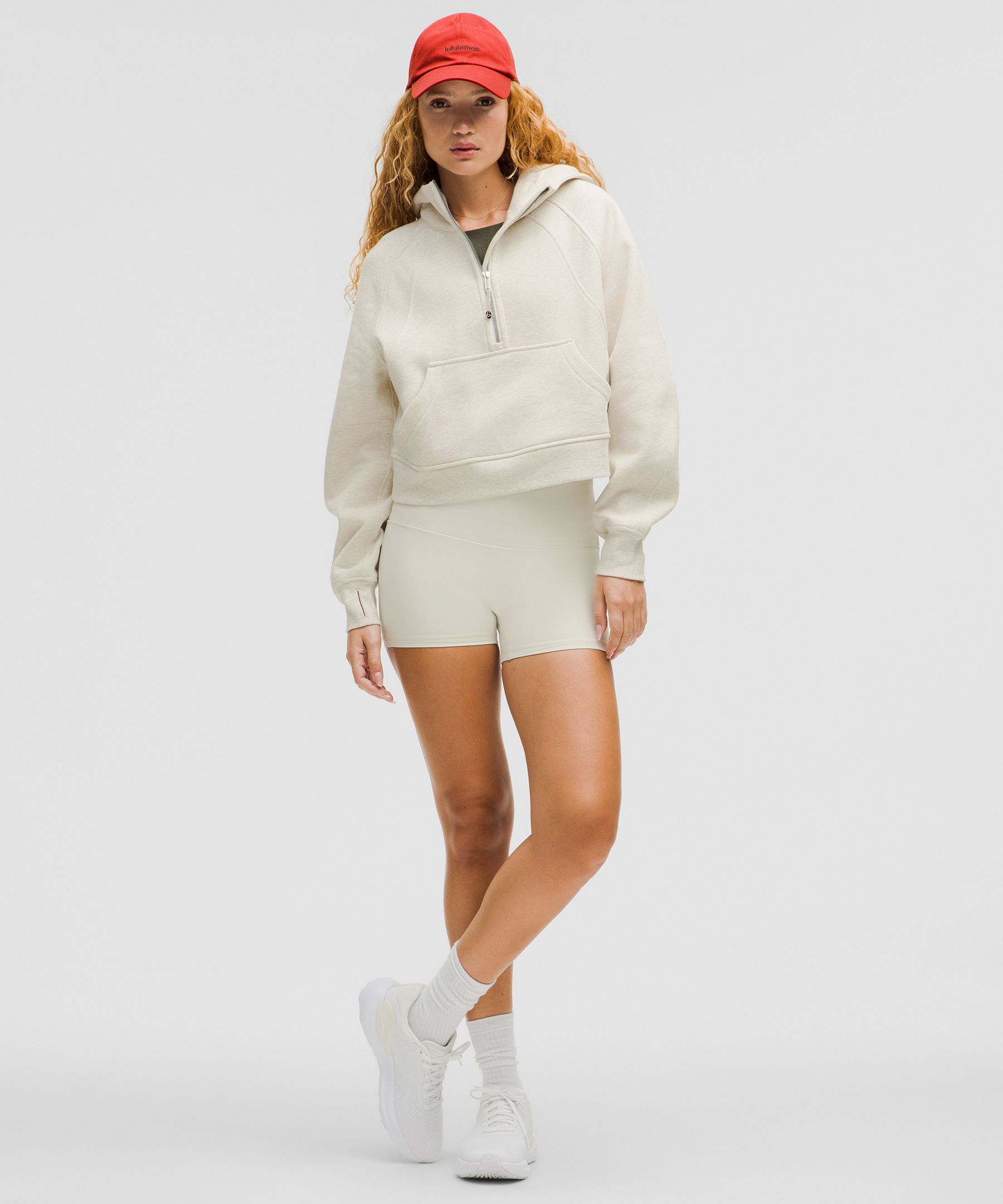 Scuba Oversized Half-Zip Hoodie  Women's Hoodies & Sweatshirts