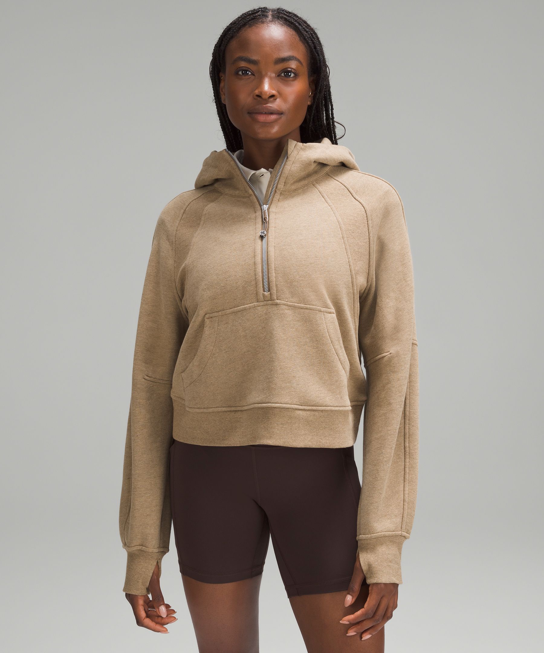 For pics of align water drop 28” (4) and black scuba 1/2 zip (xs).  Pleaseeeeee share when/if the heather core light grey 1/2 zip comes back in  stock in xs. I neeeeed!! : r/lululemon