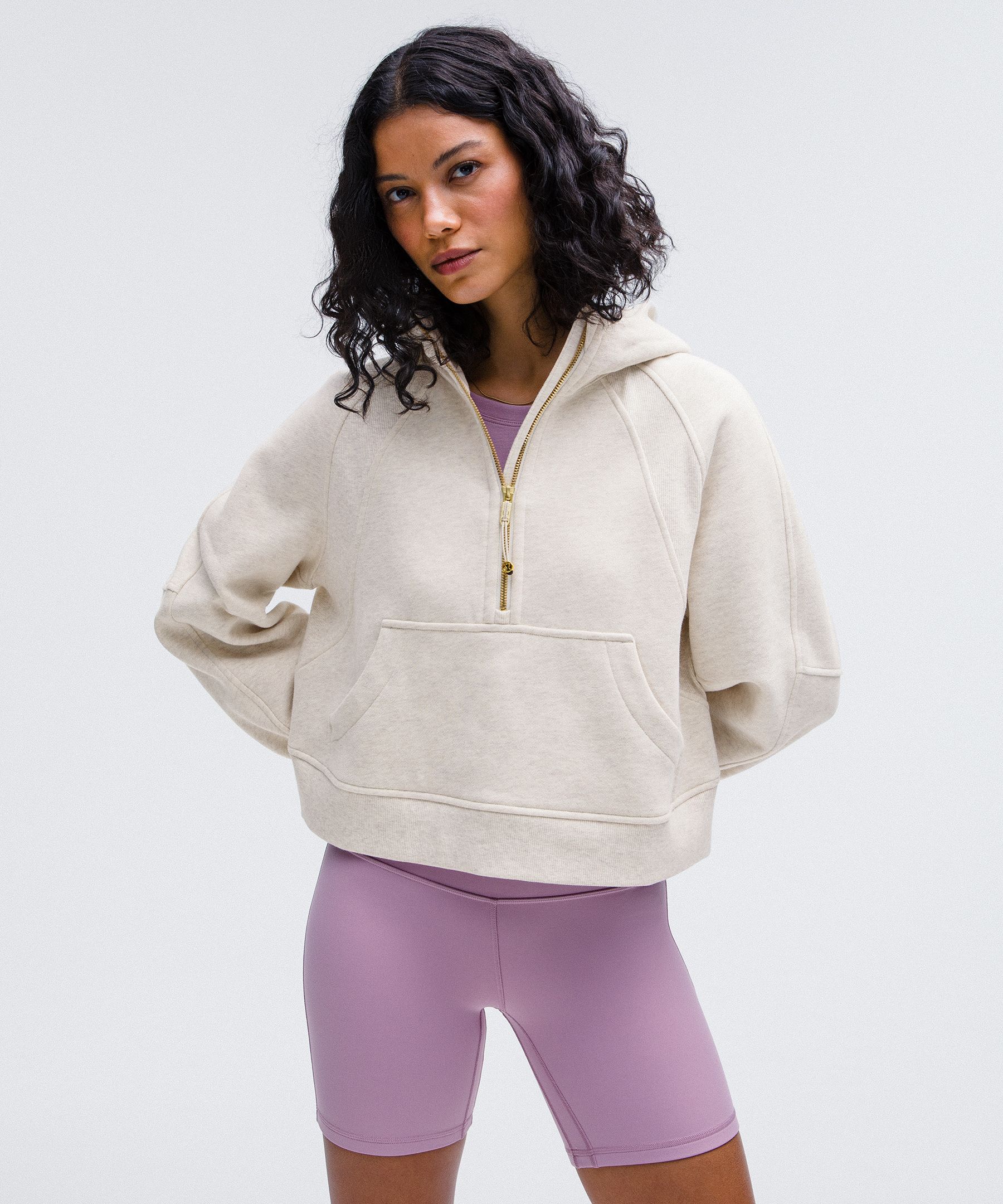 Scuba Oversized Half-Zip Hoodie | Women's Hoodies & Sweatshirts